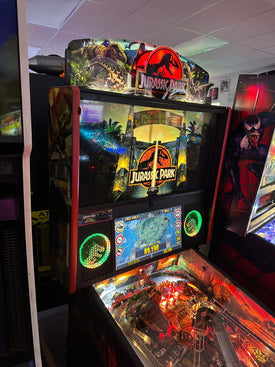 Stern Pinball LOADED Jurassic Park Home Pinball Machine