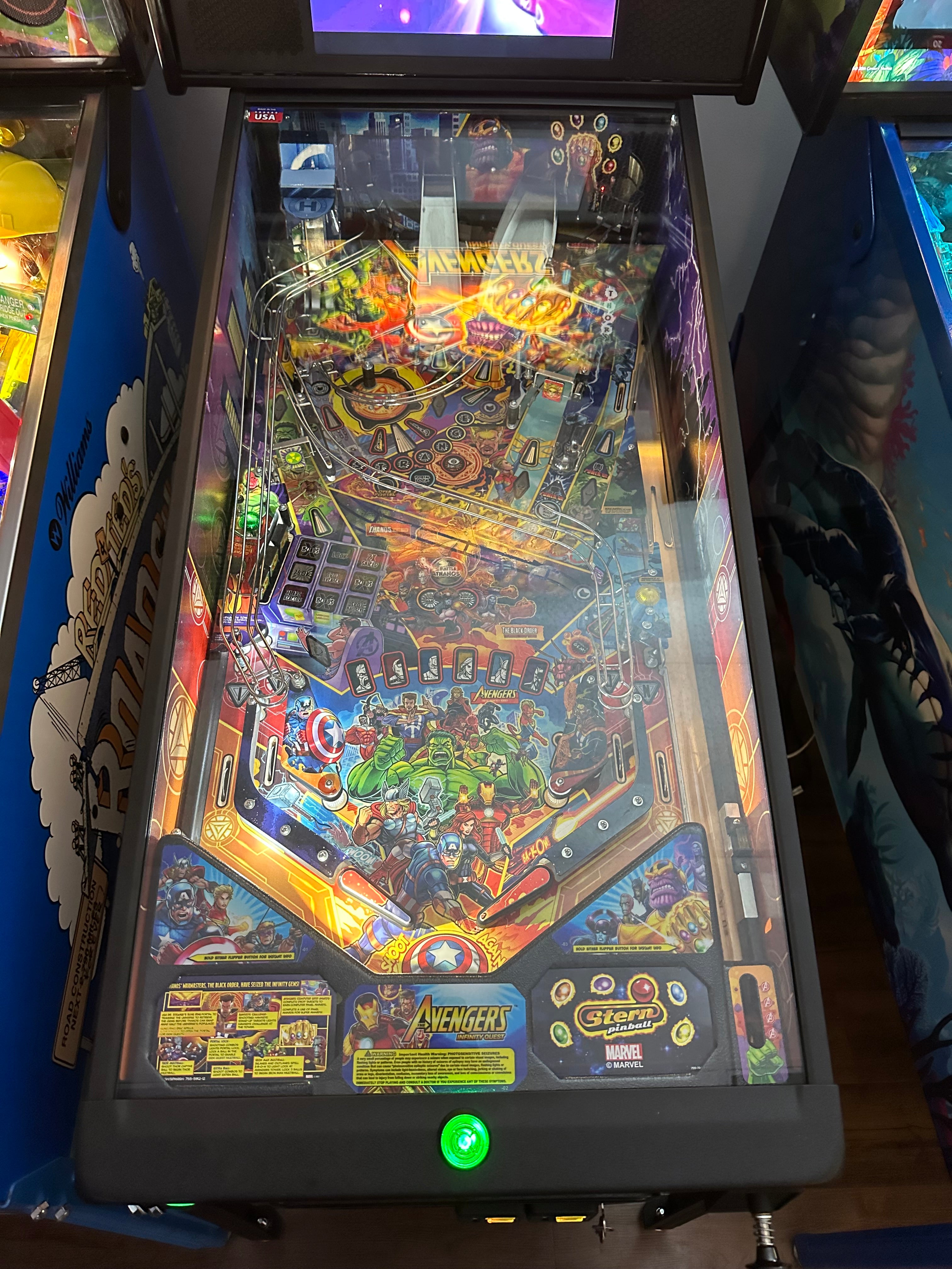 Stern Pinball Avengers: Infinity Quest Pro Pinball Machine