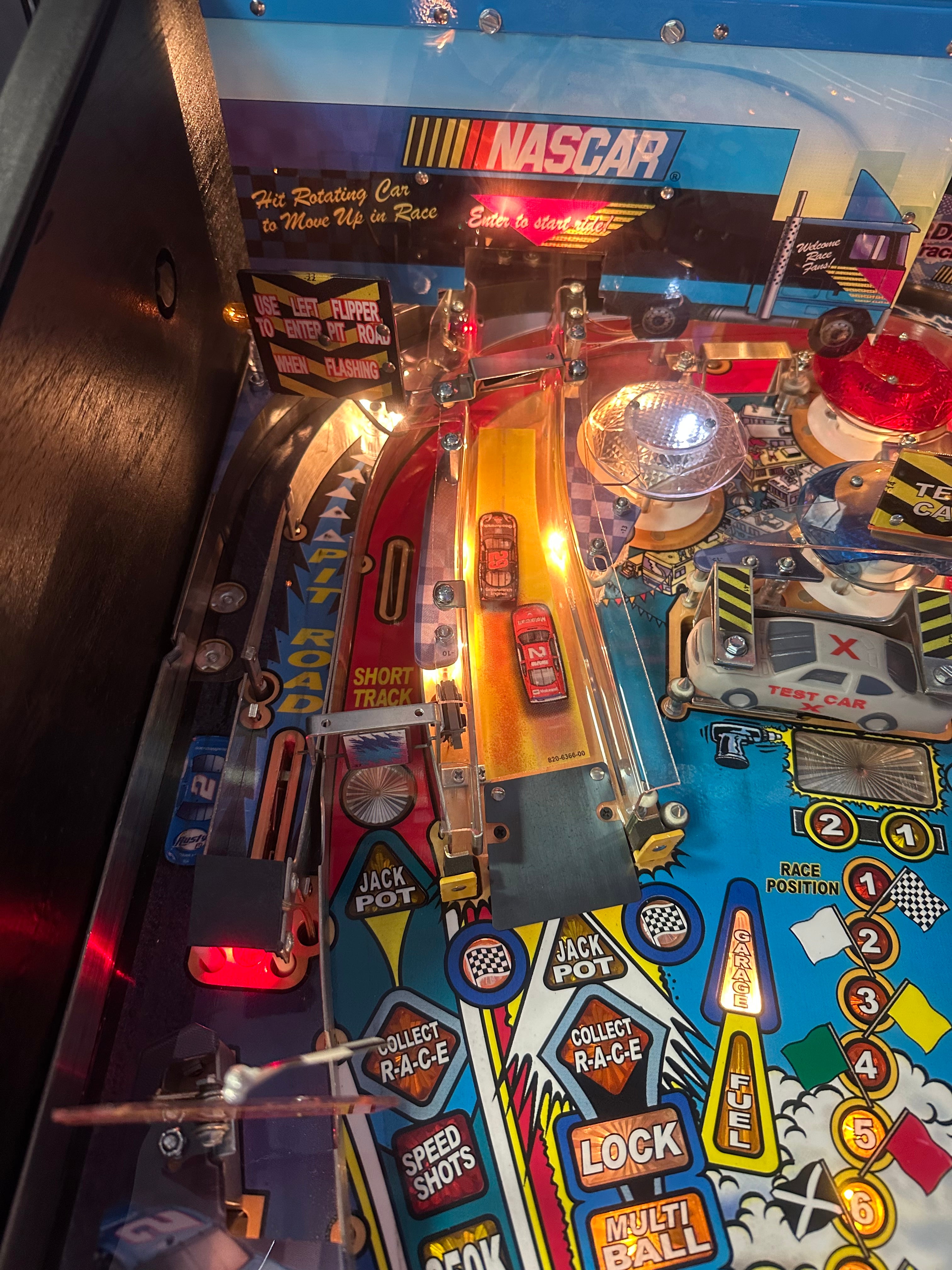 Stern Pinball NASCAR Pinball Machine