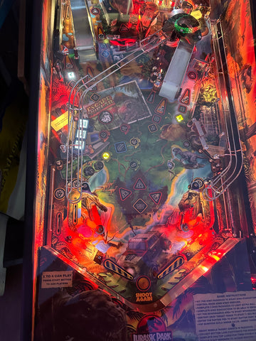 Image of Stern Pinball LOADED Jurassic Park Home Pinball Machine