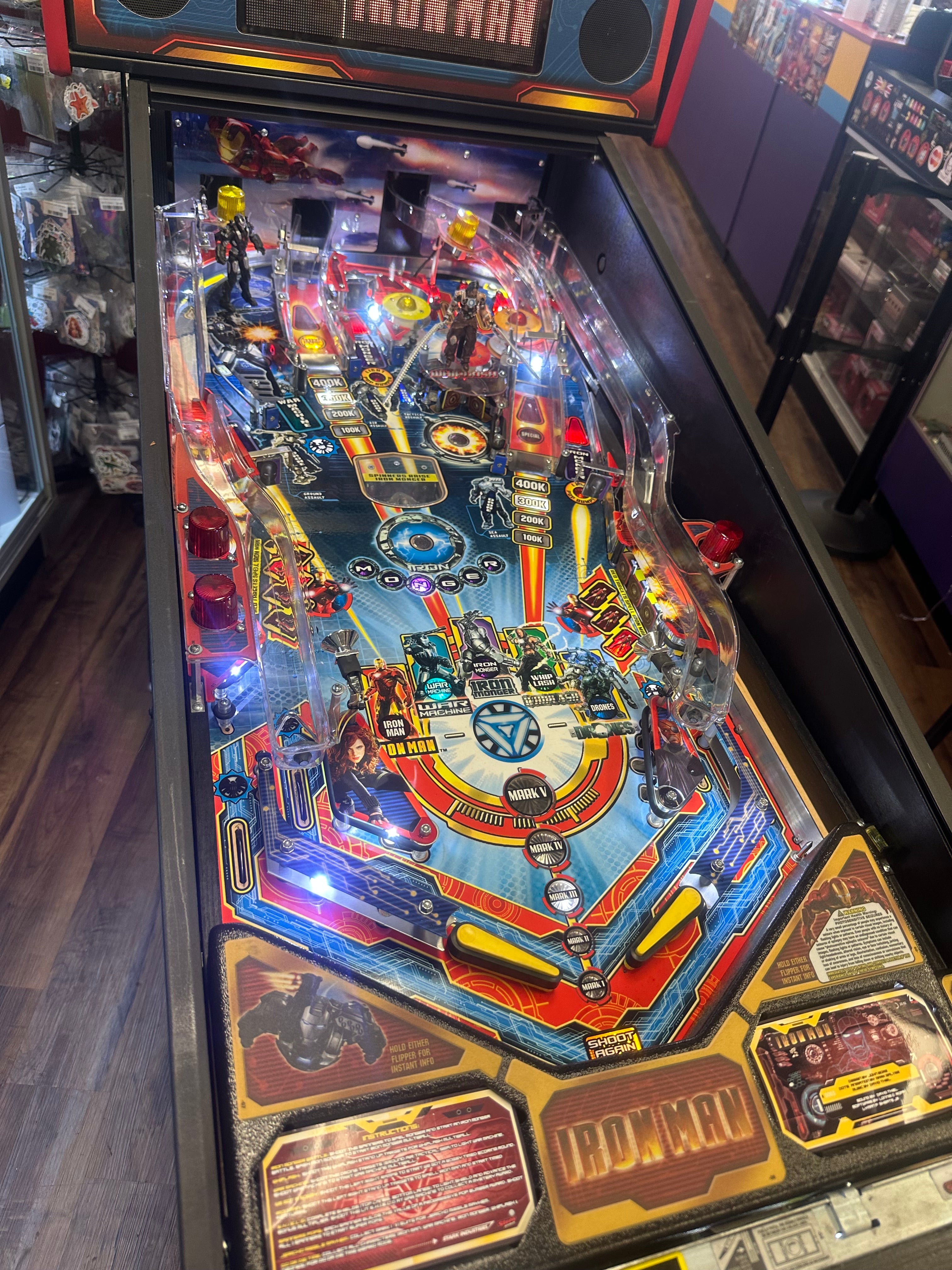 Stern Pinball Ironman Vault Pinball Machine