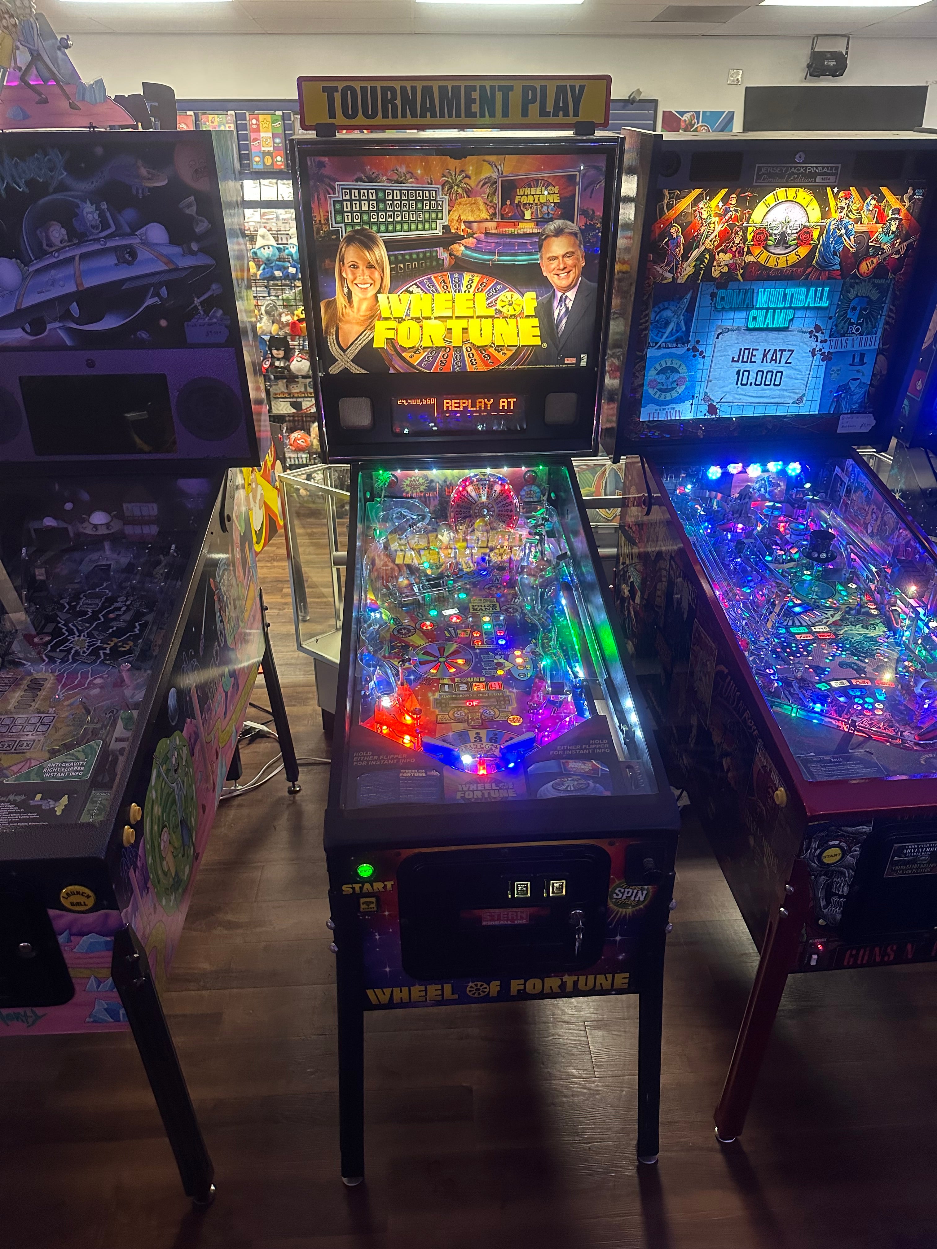 Stern Pinball Wheel of Fortune Pinball Machine