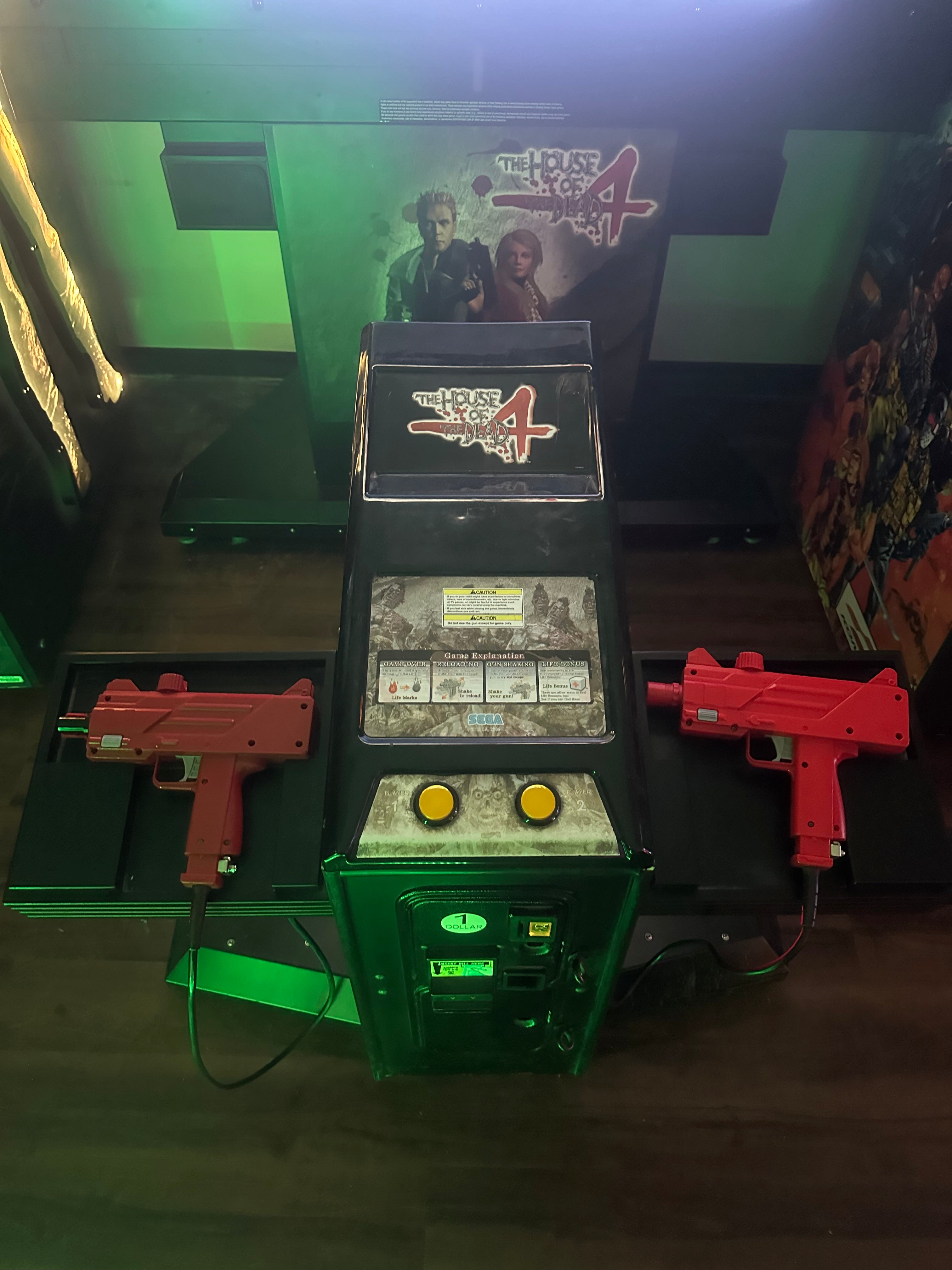 SEGA House of the Dead 4 Arcade Game