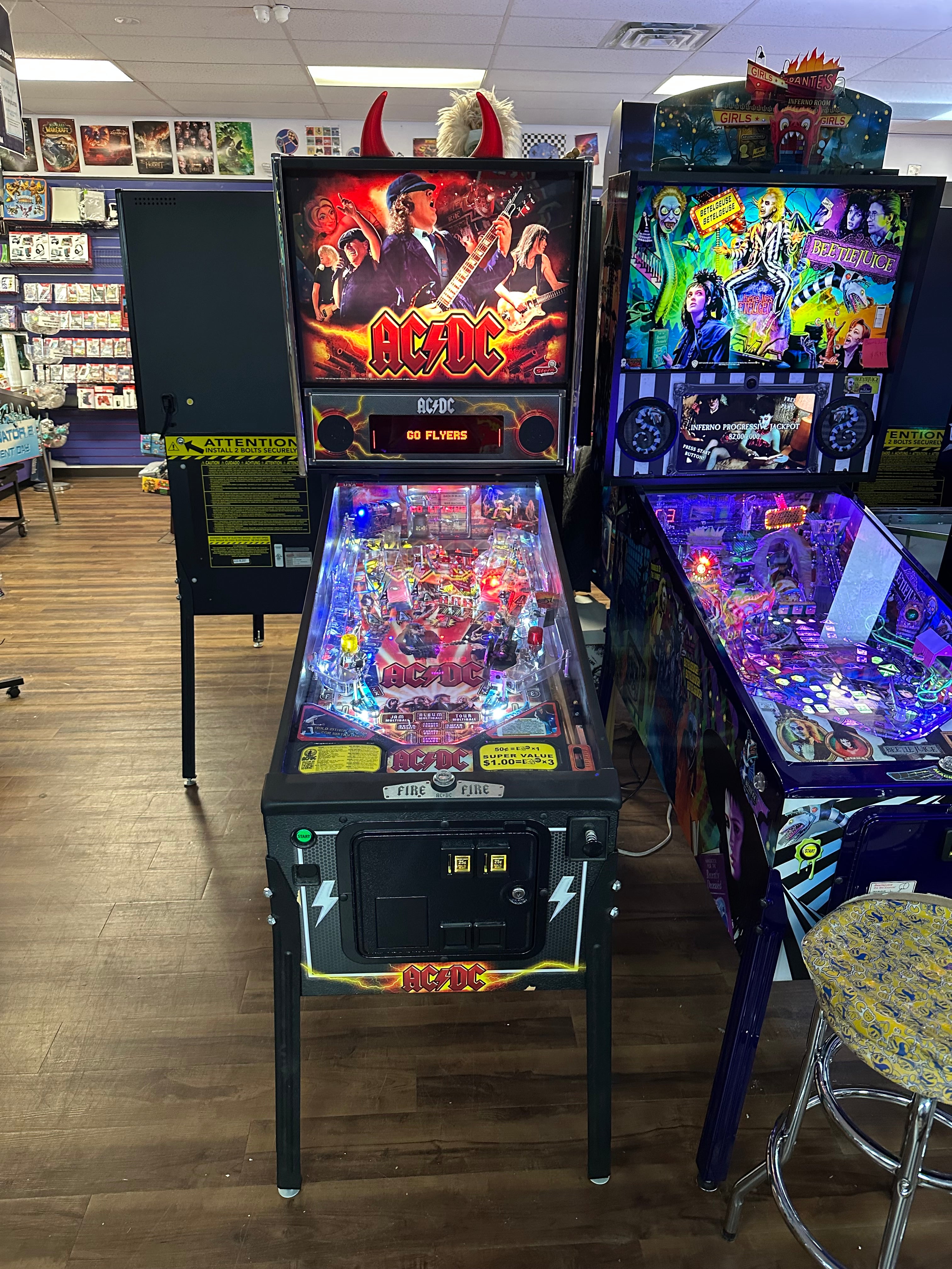 Stern Pinball AC/DC Pro Vault Pinball Machine