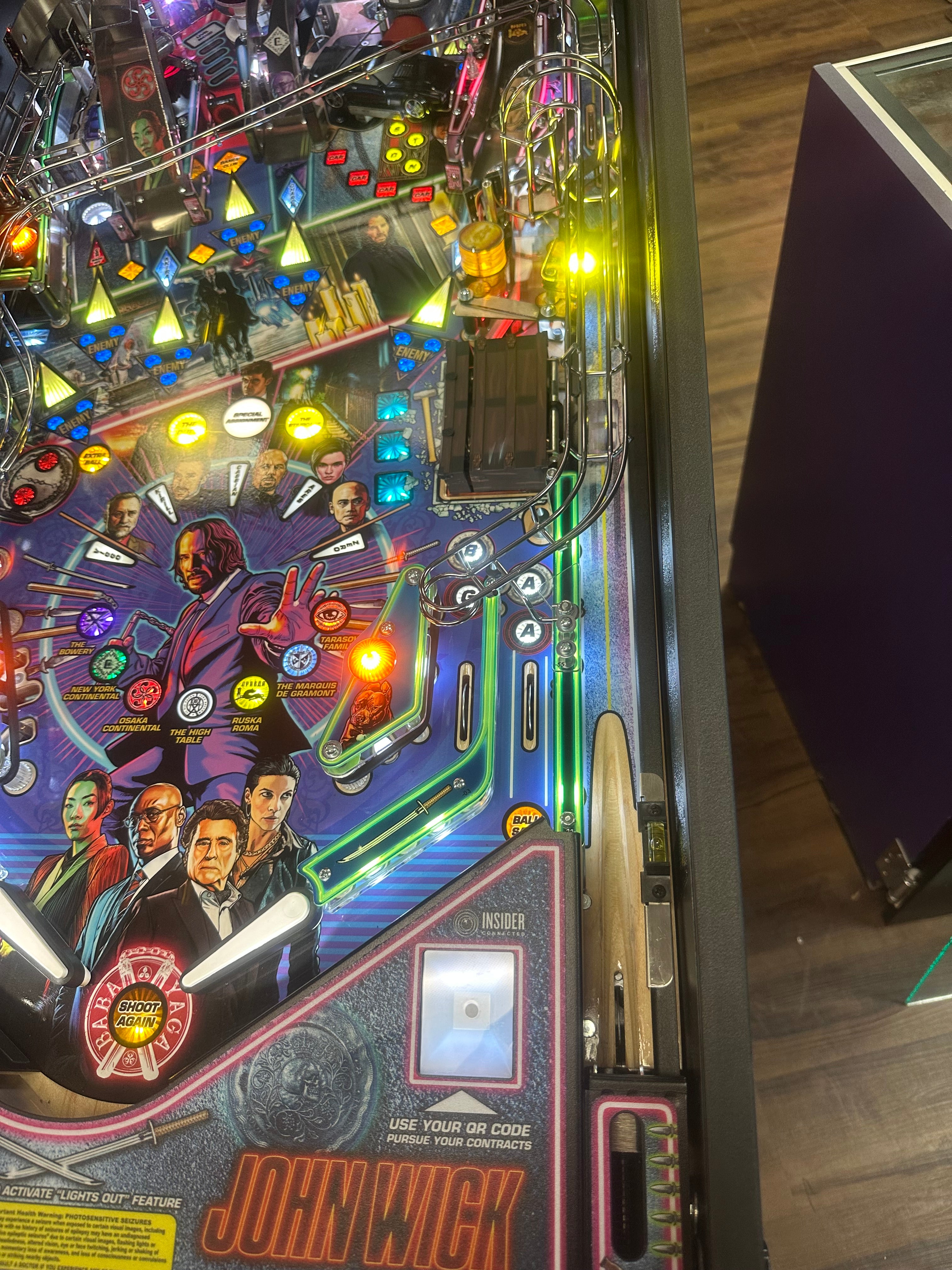 Stern Pinball John Wick Premium Pinball Machine