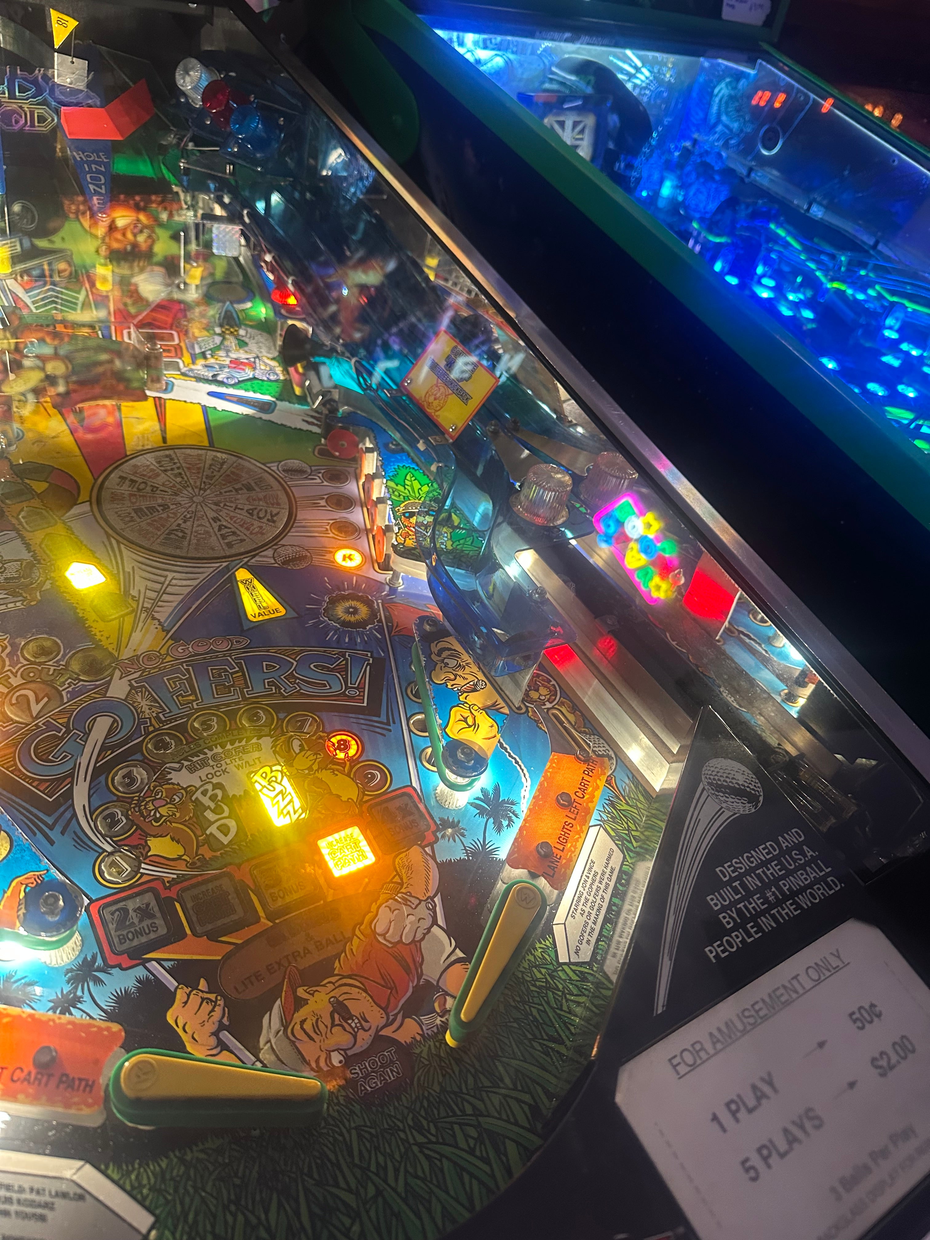 Williams LOADED No Good Gophers Pinball Machine