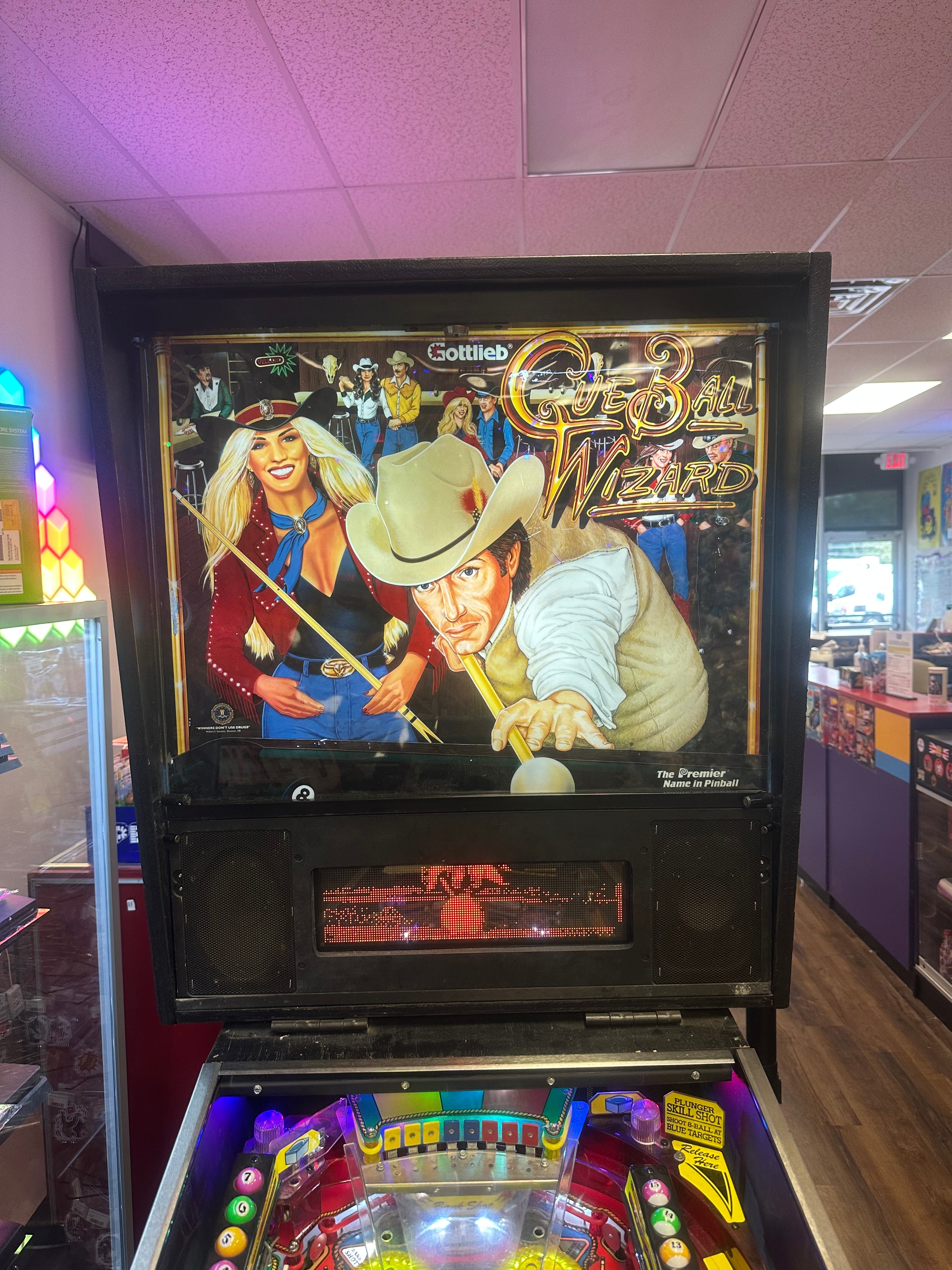 Gottlieb Cue Ball Wizard Pinball Machine