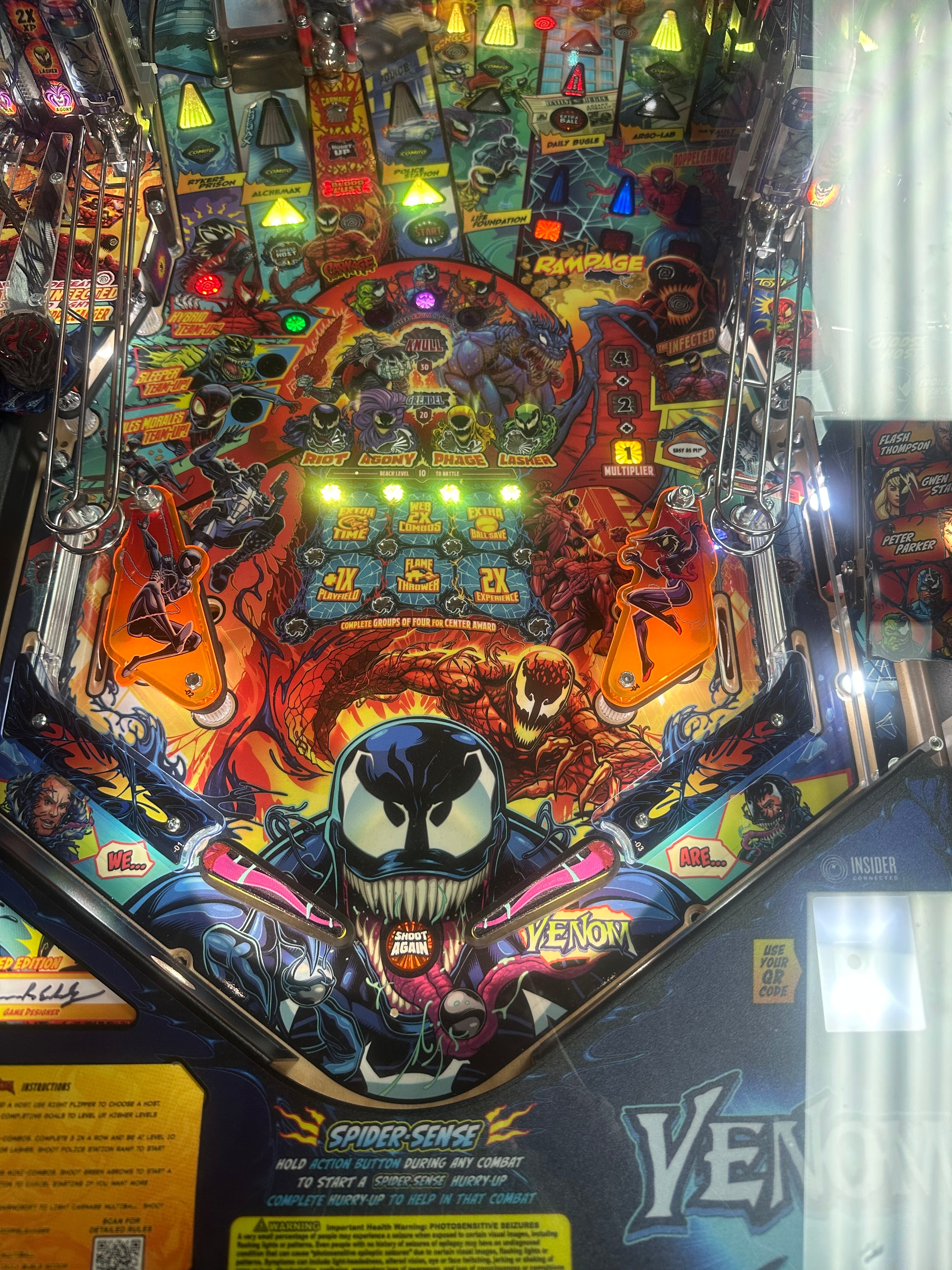 Stern Pinball Venom Limited Edition Pinball Machine