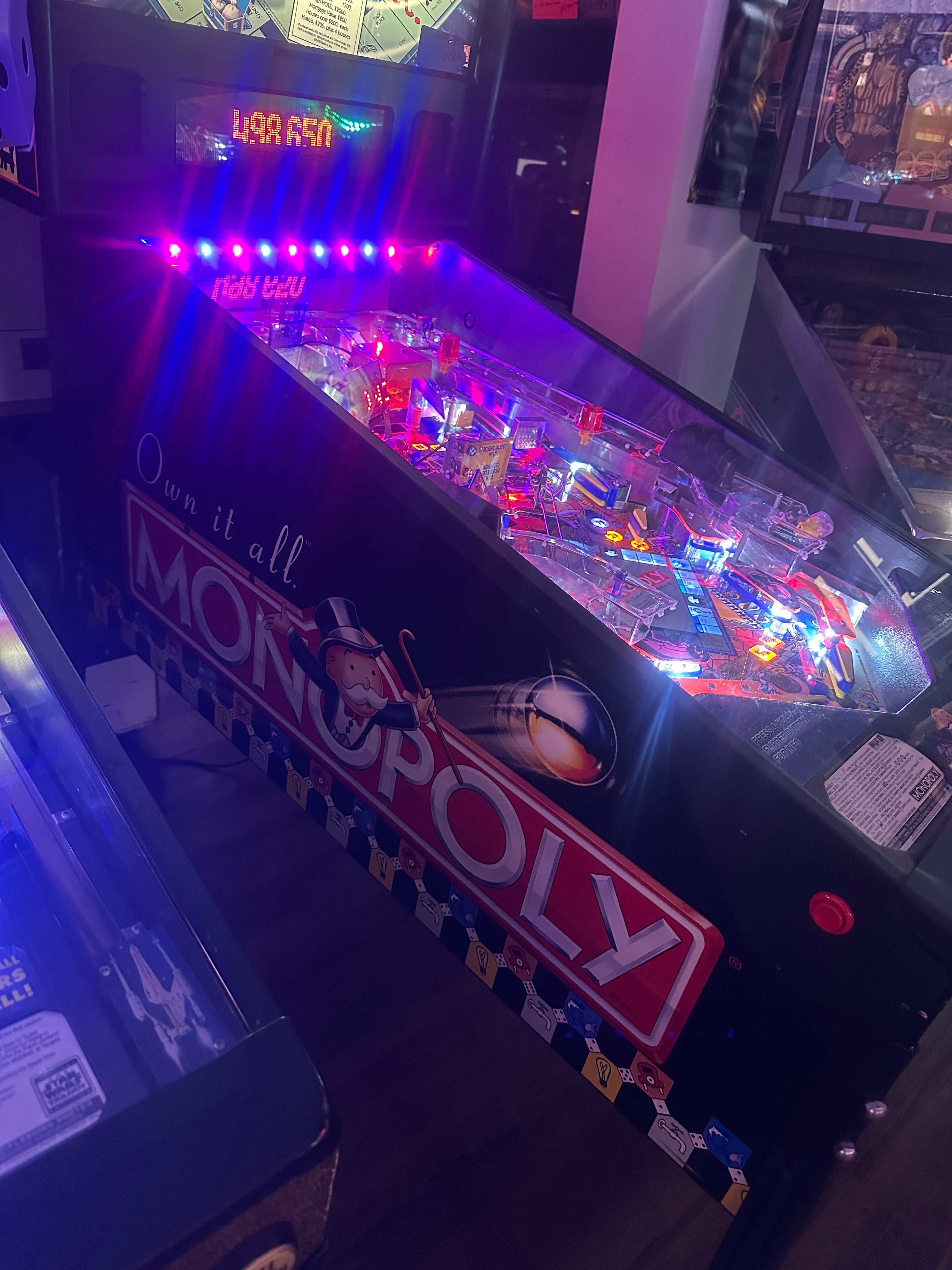 Stern Pinball Monopoly Pinball Machine