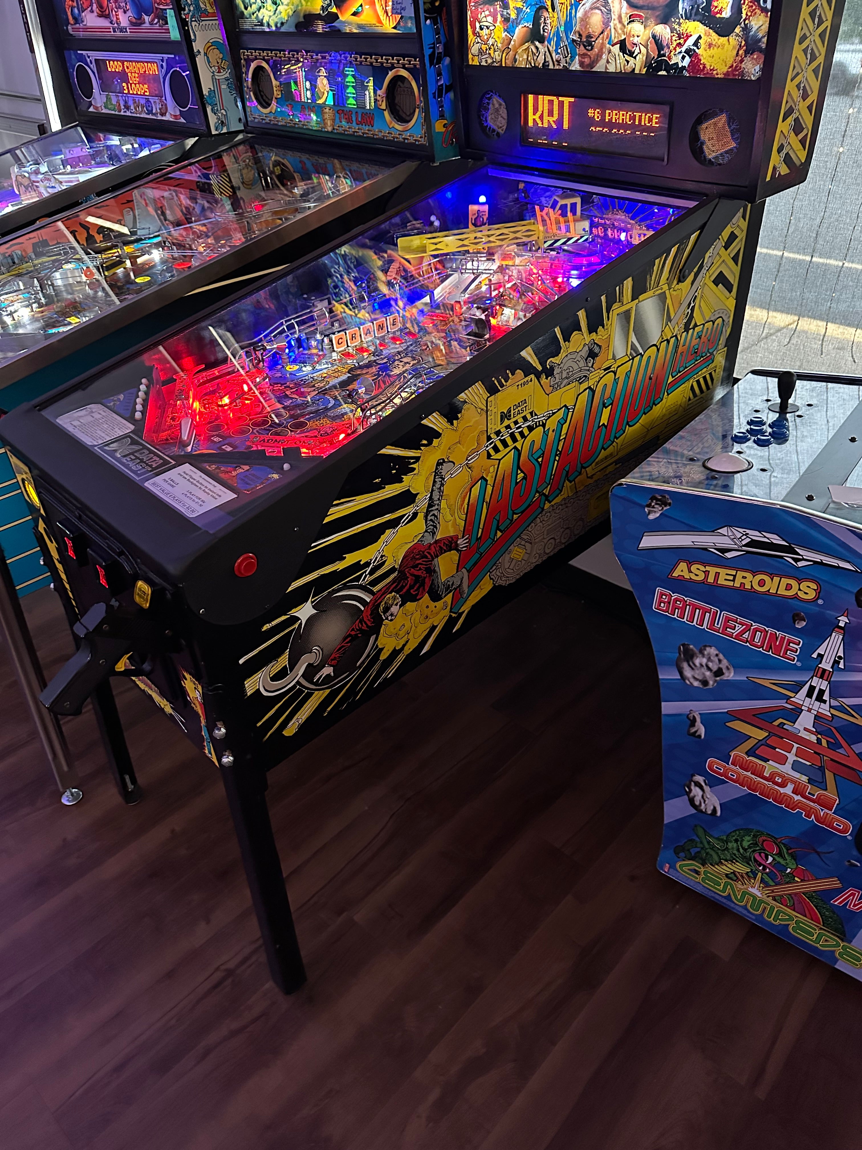 Data East Last Action Hero Pinball Machine