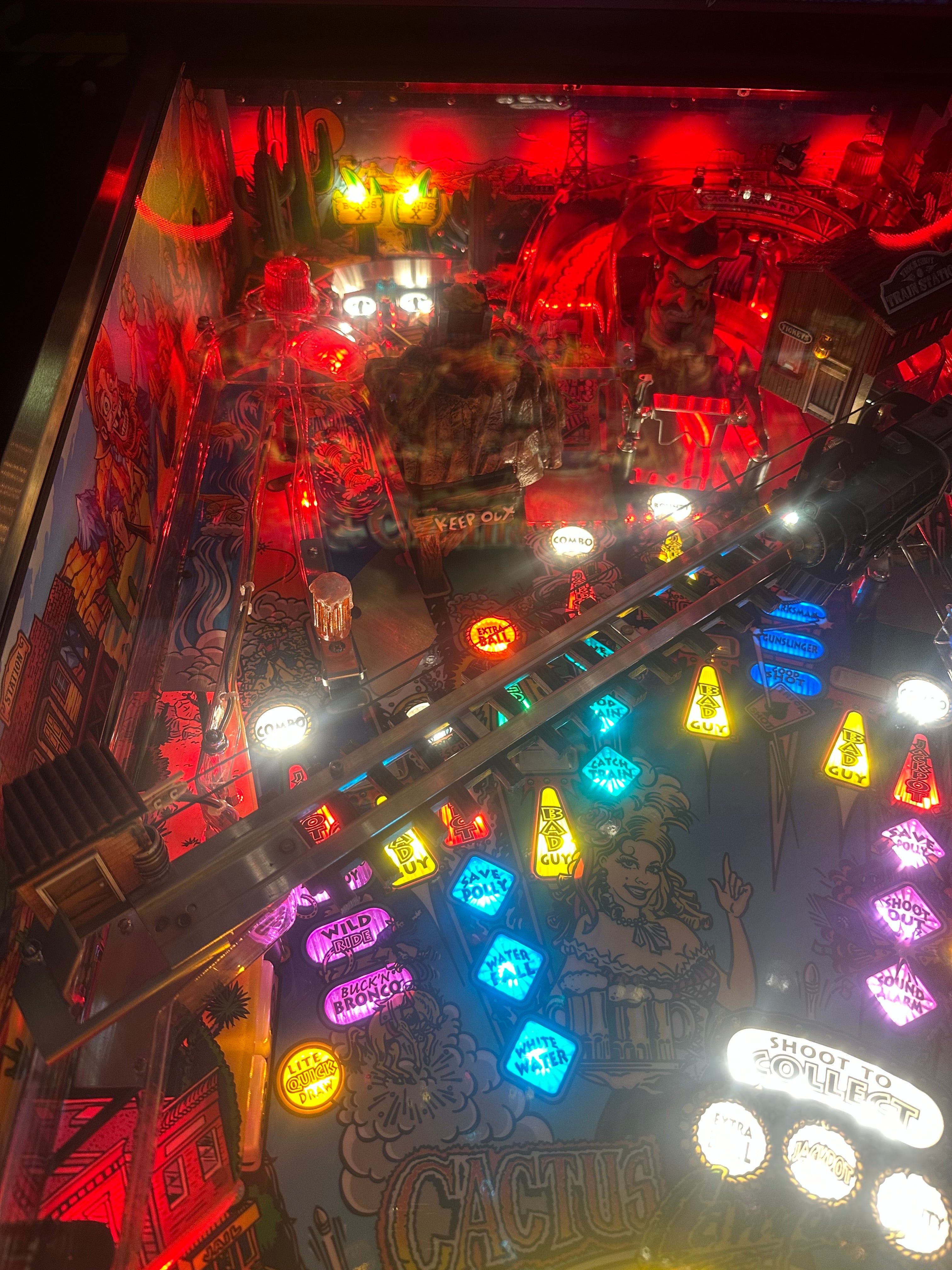 CGC LOADED Cactus Canyon Special Edition Pinball Machine