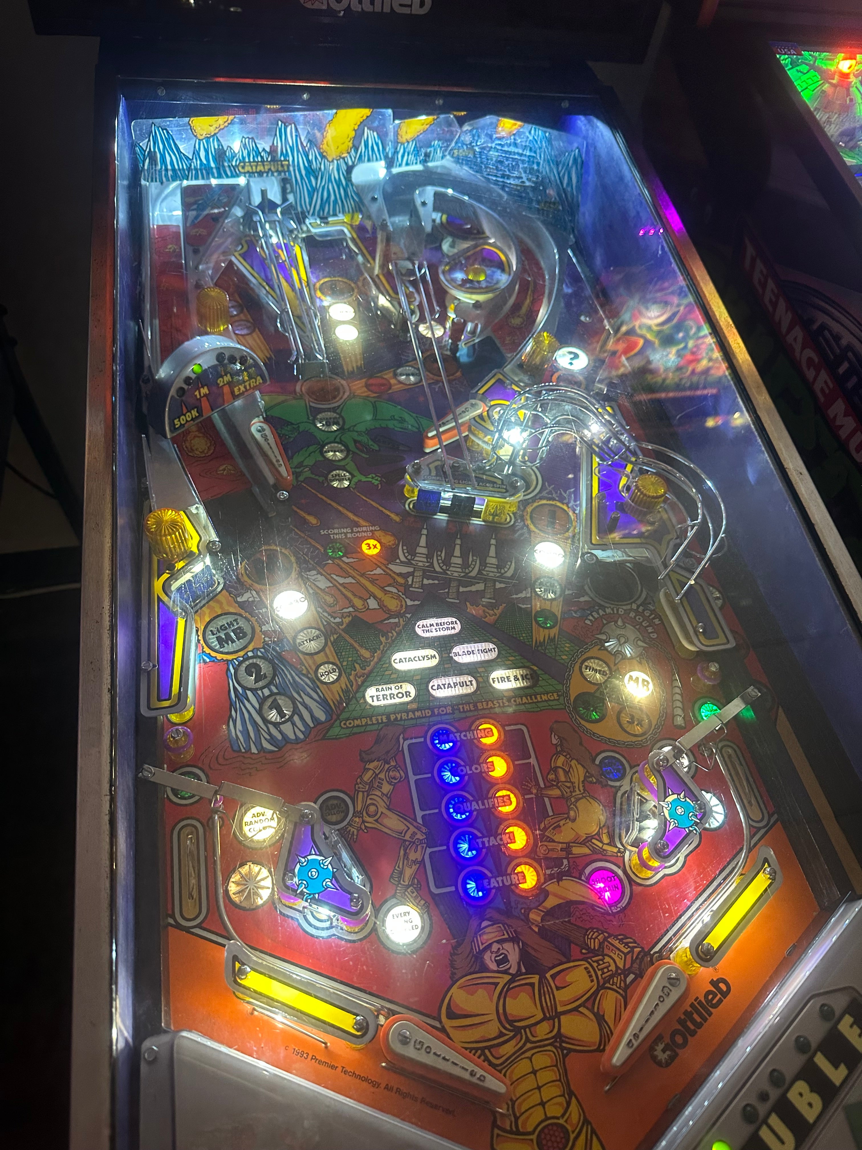 Gottlieb Gladiators Pinball Machine
