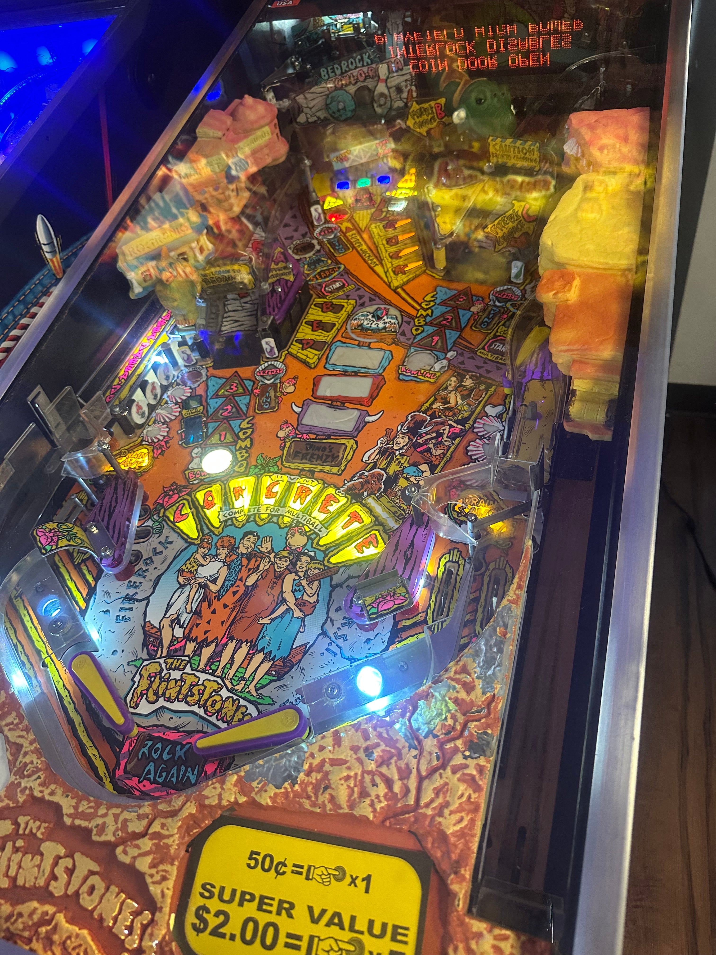 Williams The Flintstones Pinball Machine