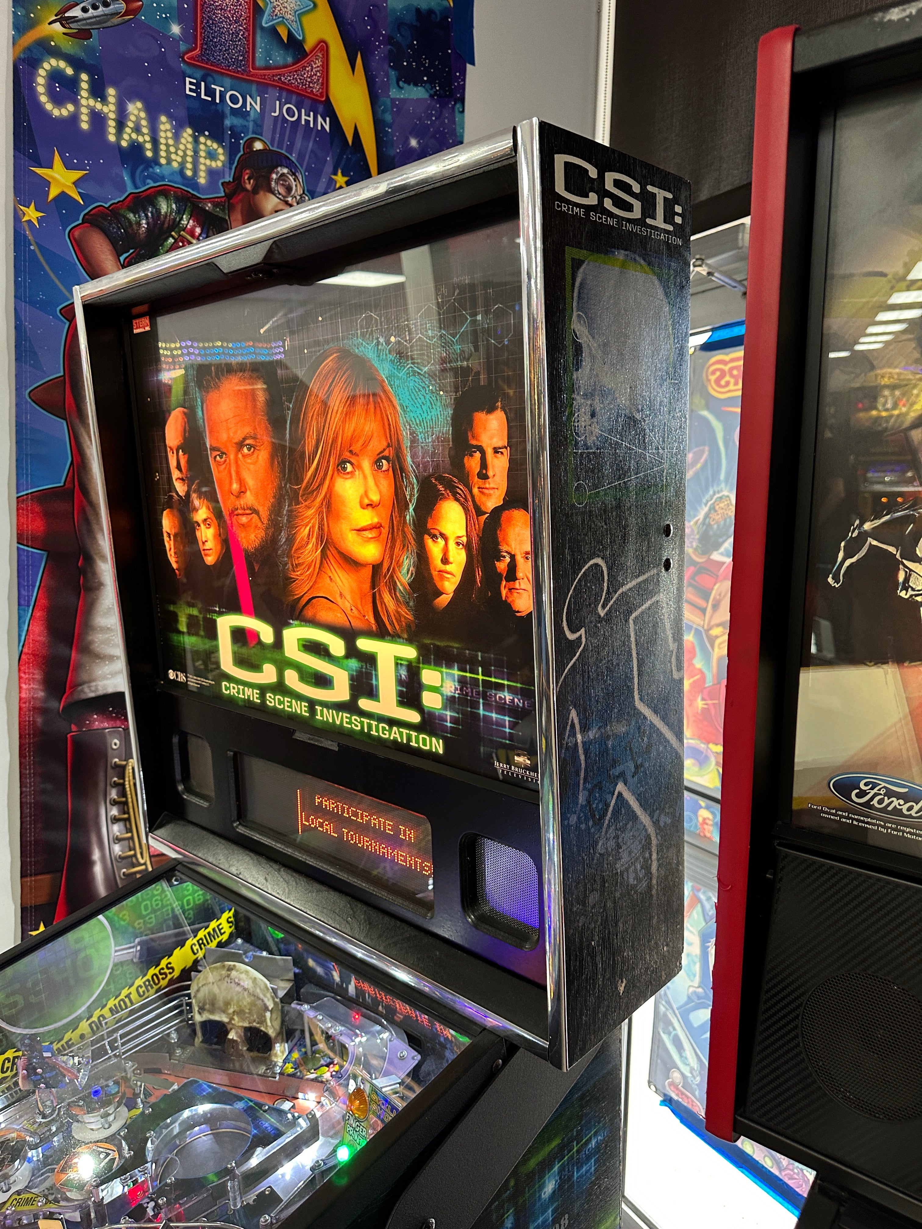 Stern Pinball CSI: Crime Scene Investigation Pinball Machine