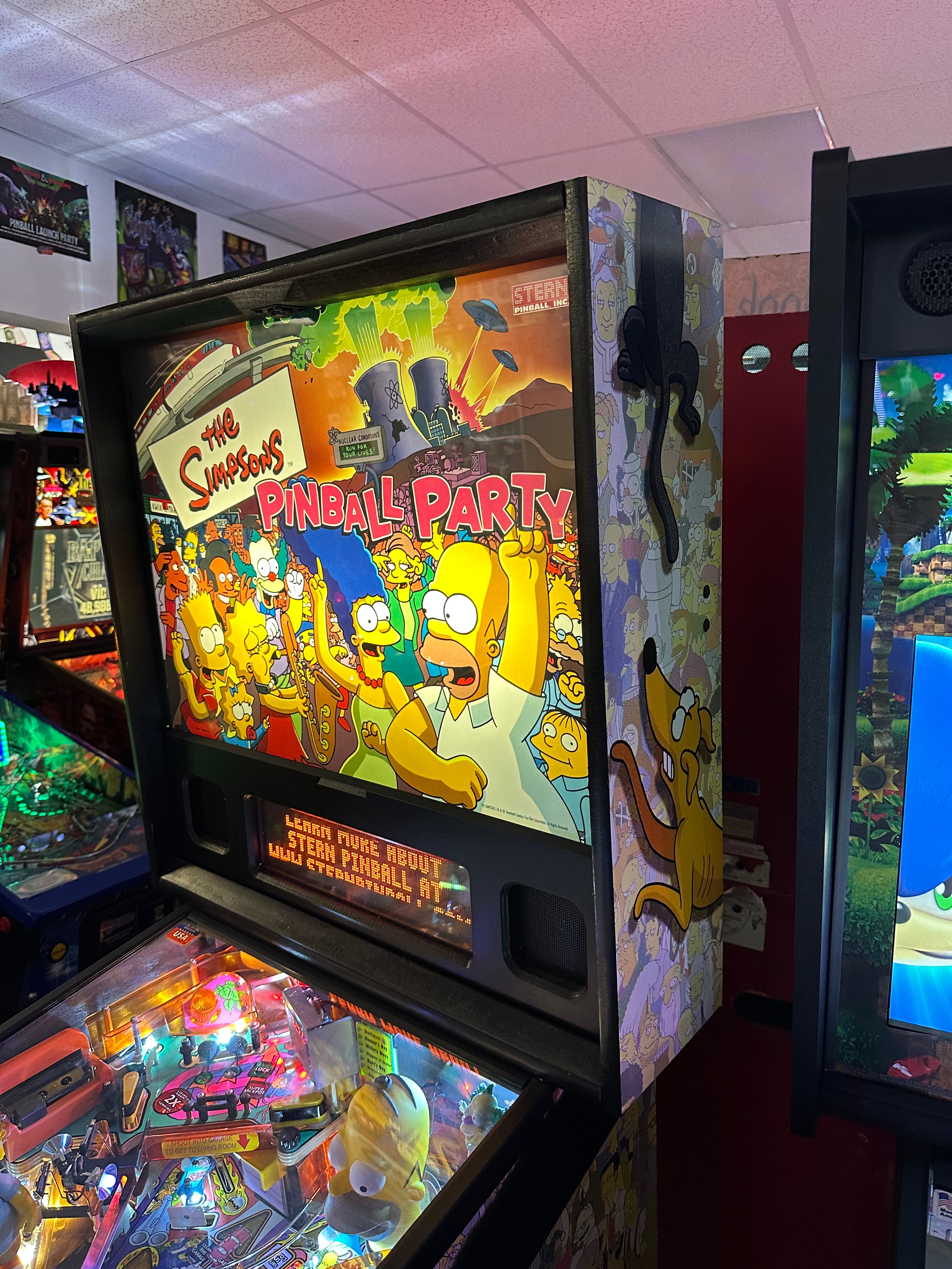 Stern Pinball The Simpsons Pinball Party Pinball Machine
