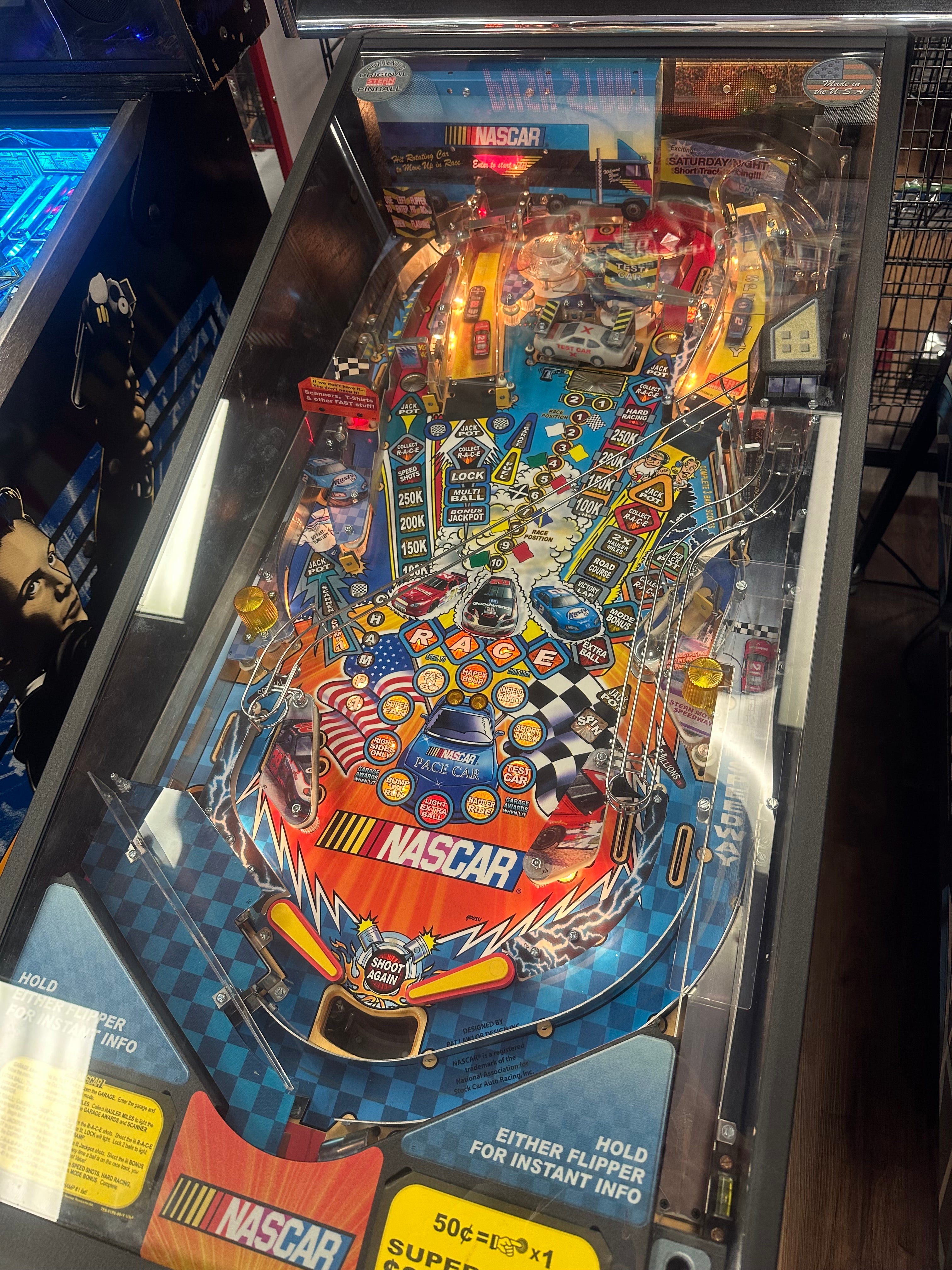 Stern Pinball NASCAR Pinball Machine