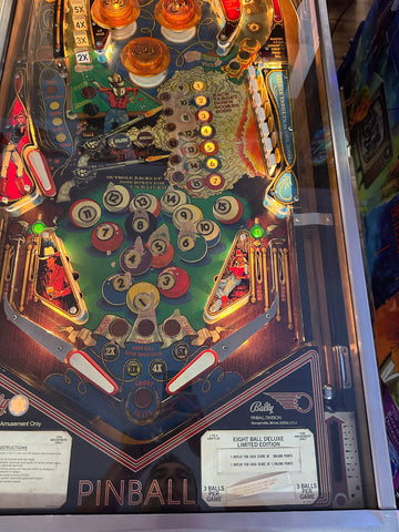 Image of Bally Eight Ball Deluxe Limited Edition Pinball Machine
