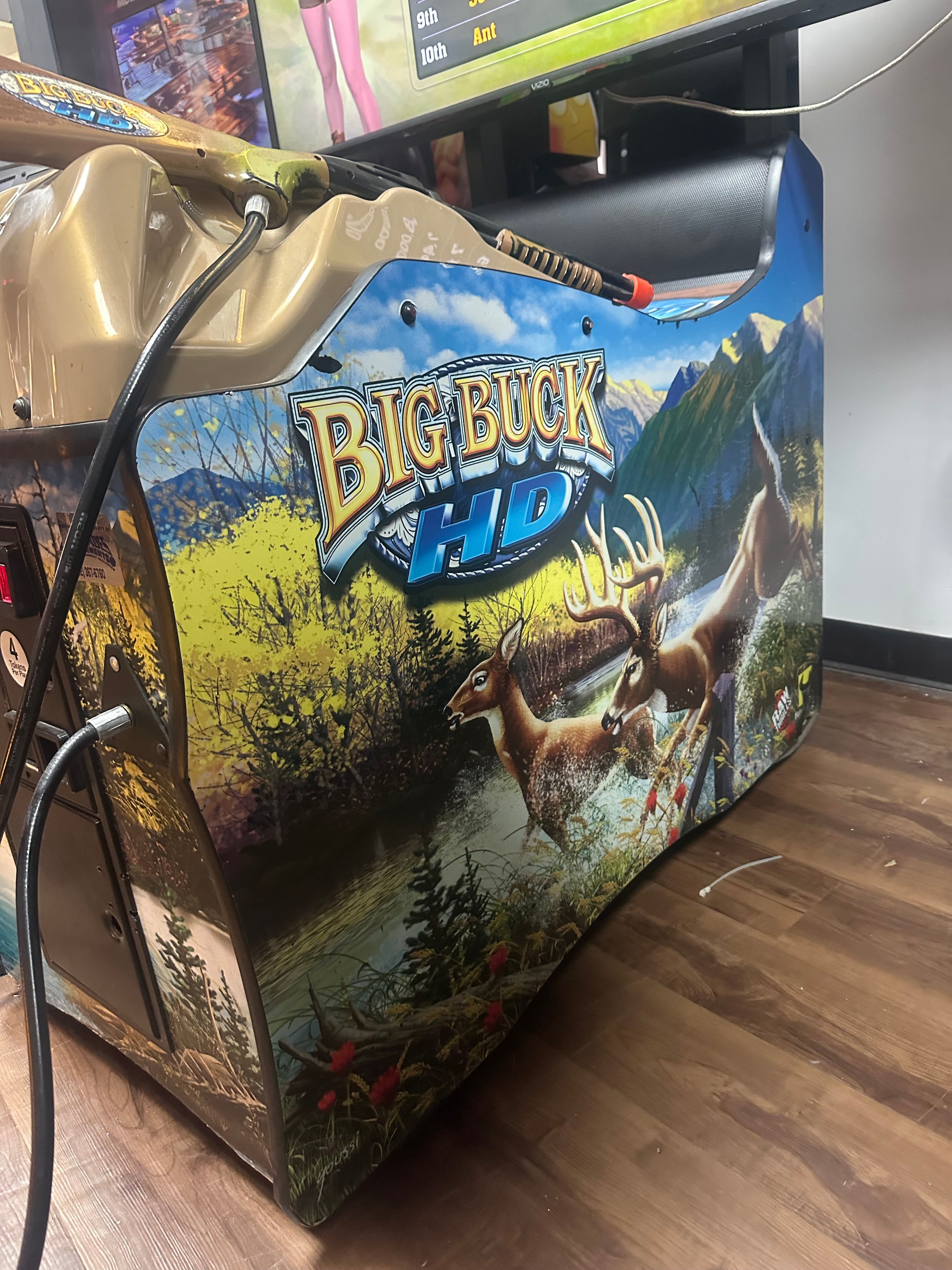 Raw Thrills Big Buck Hunter HD Deluxe Arcade Game