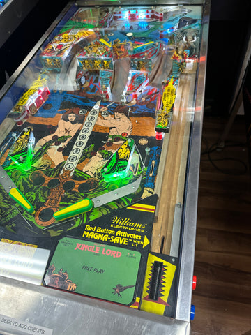 Image of Williams Jungle Lord Pinball Machine