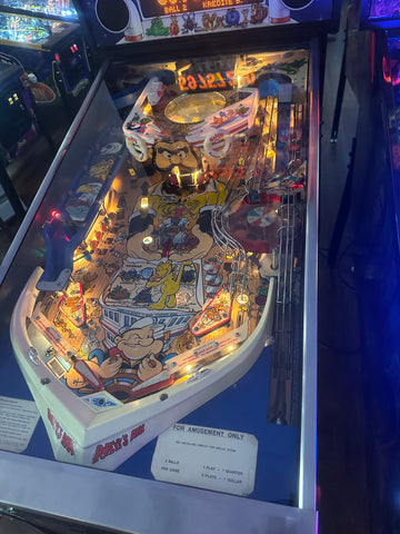 Image of Bally Popeye Saves the Earth Pinball Machine