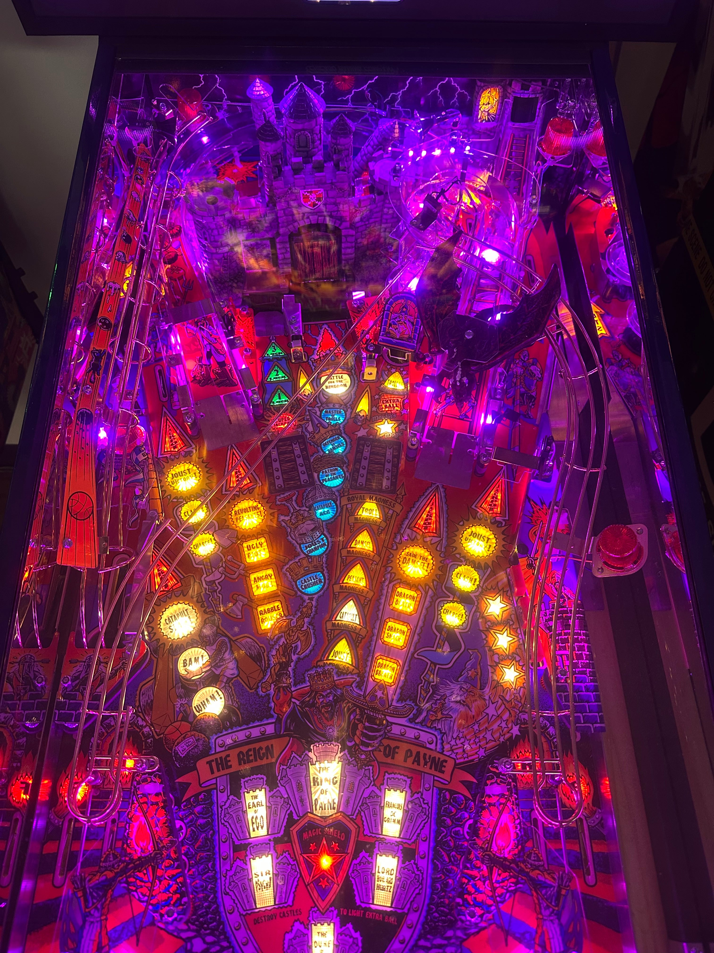 Chicago Gaming Company Medieval Madness Merlin's Edition Pinball Machine