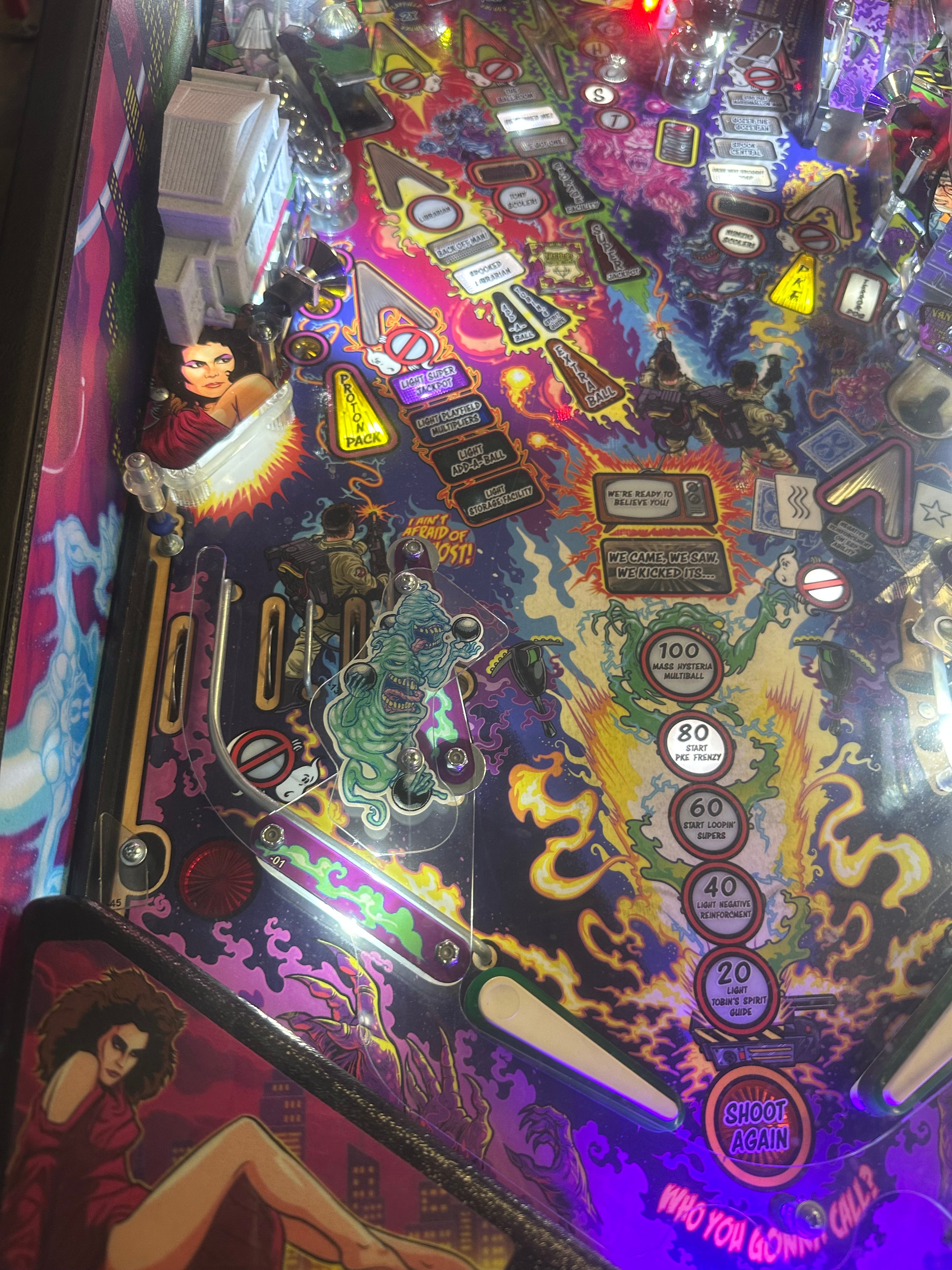 Stern Pinball LOADED Ghostbusters Pro Pinball Machine