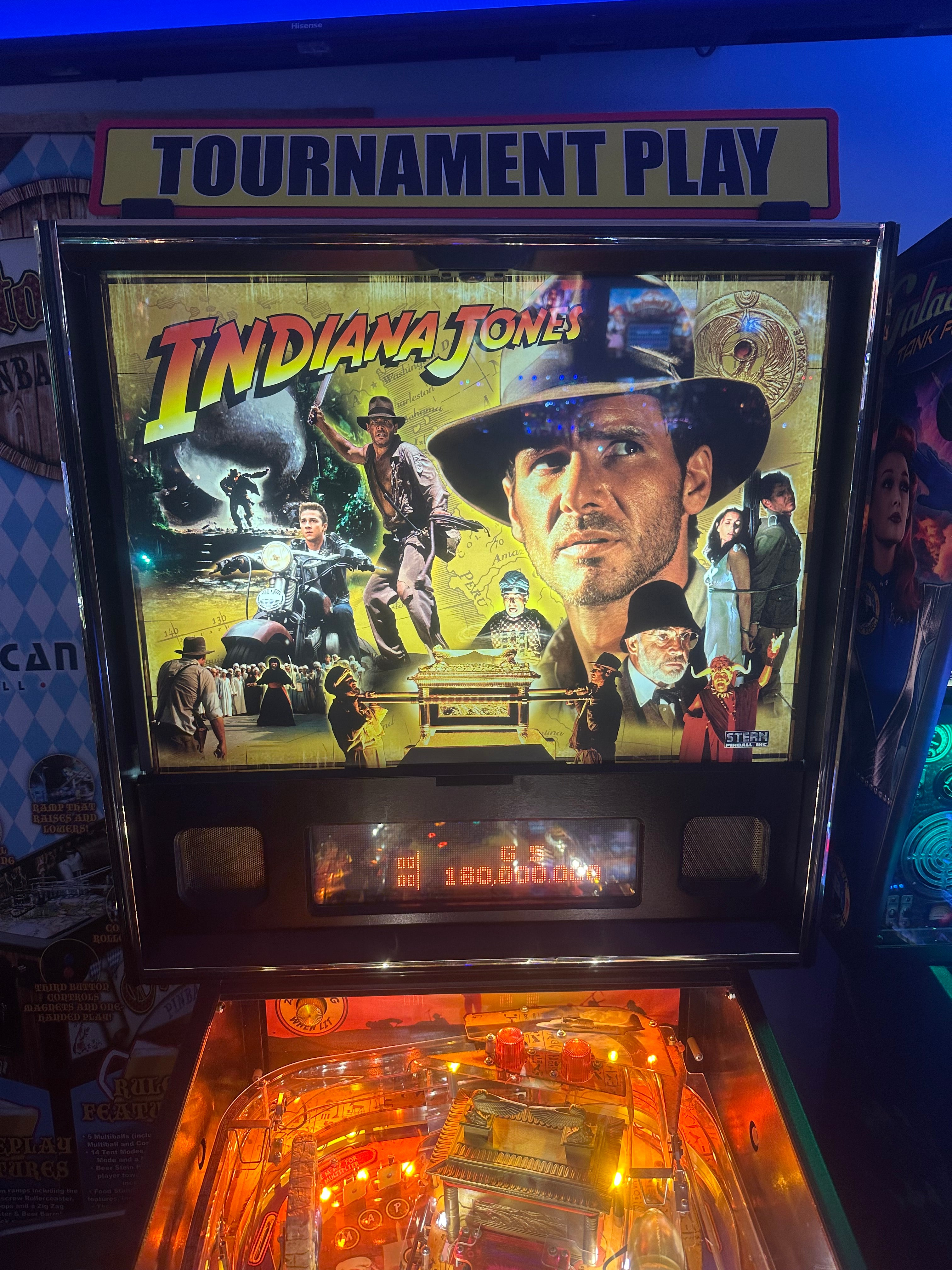 Stern Pinball Indiana Jones Pinball Machine
