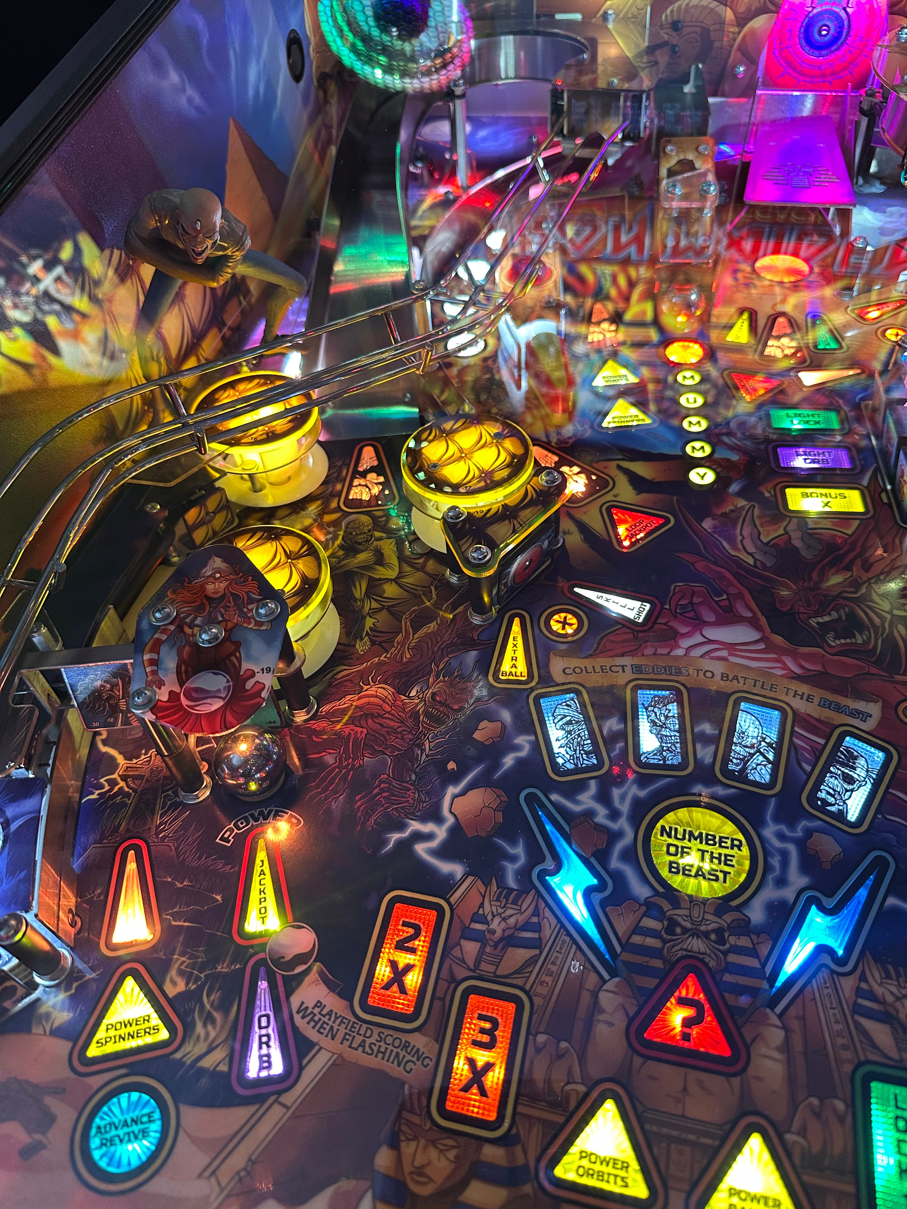 Stern Pinball Iron Maiden Premium Pinball Machine