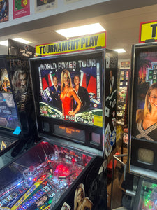 Stern Pinball World Poker Tour Pinball Machine