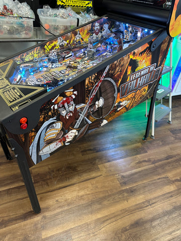 Image of American Pinball Legends of Valhalla Classic Pinball Machine
