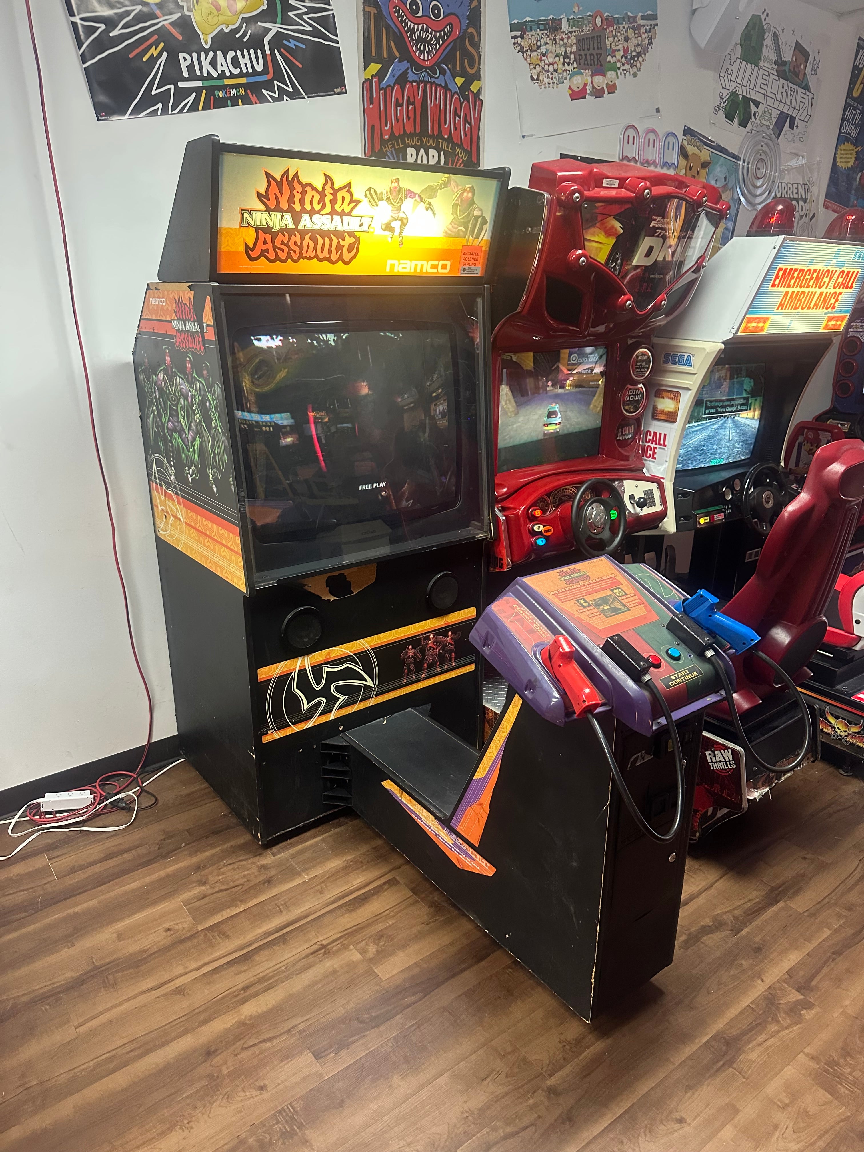 Namco Ninja Assault Arcade Game