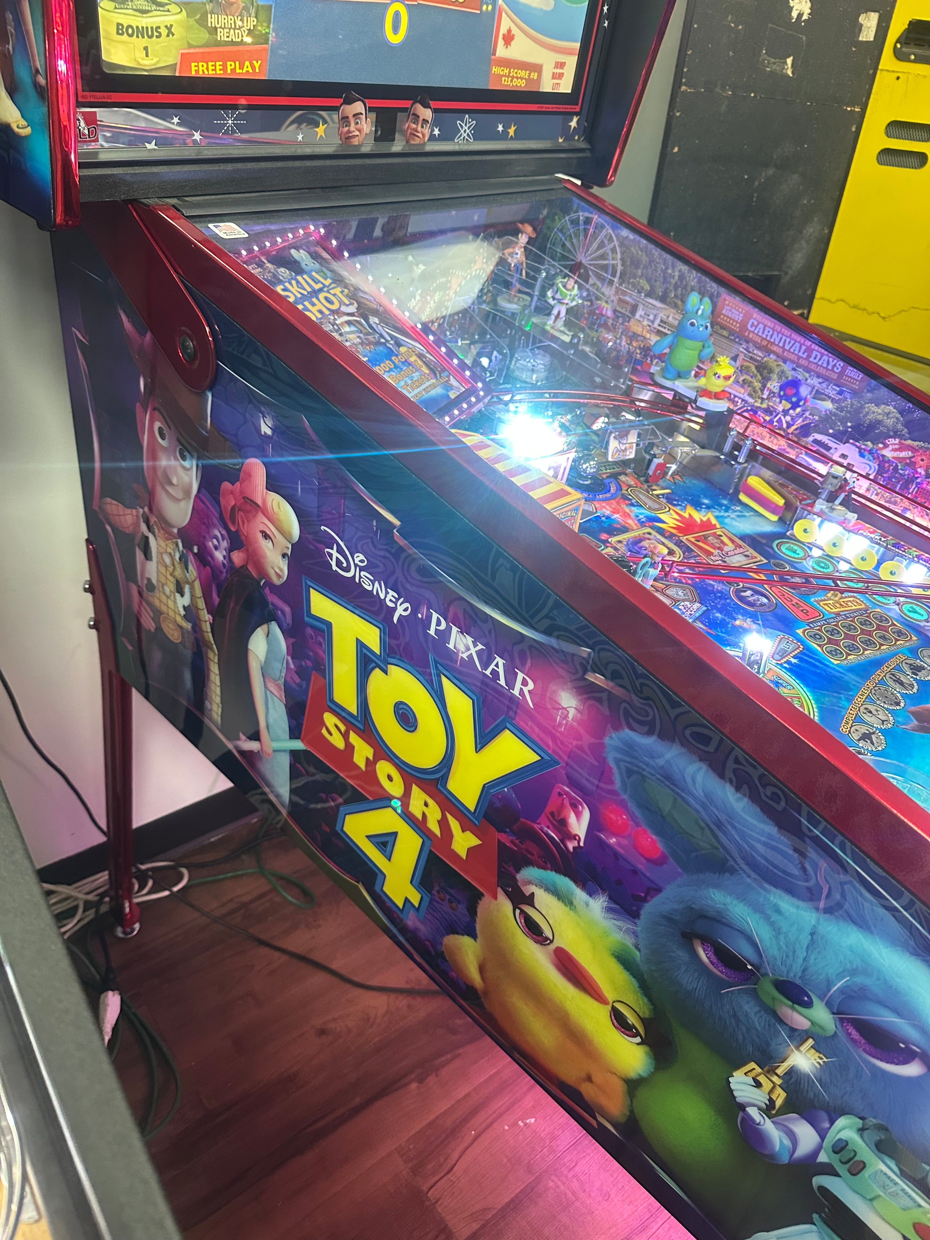 JJP Toy Story 4 Collectors Edition Pinball Machine