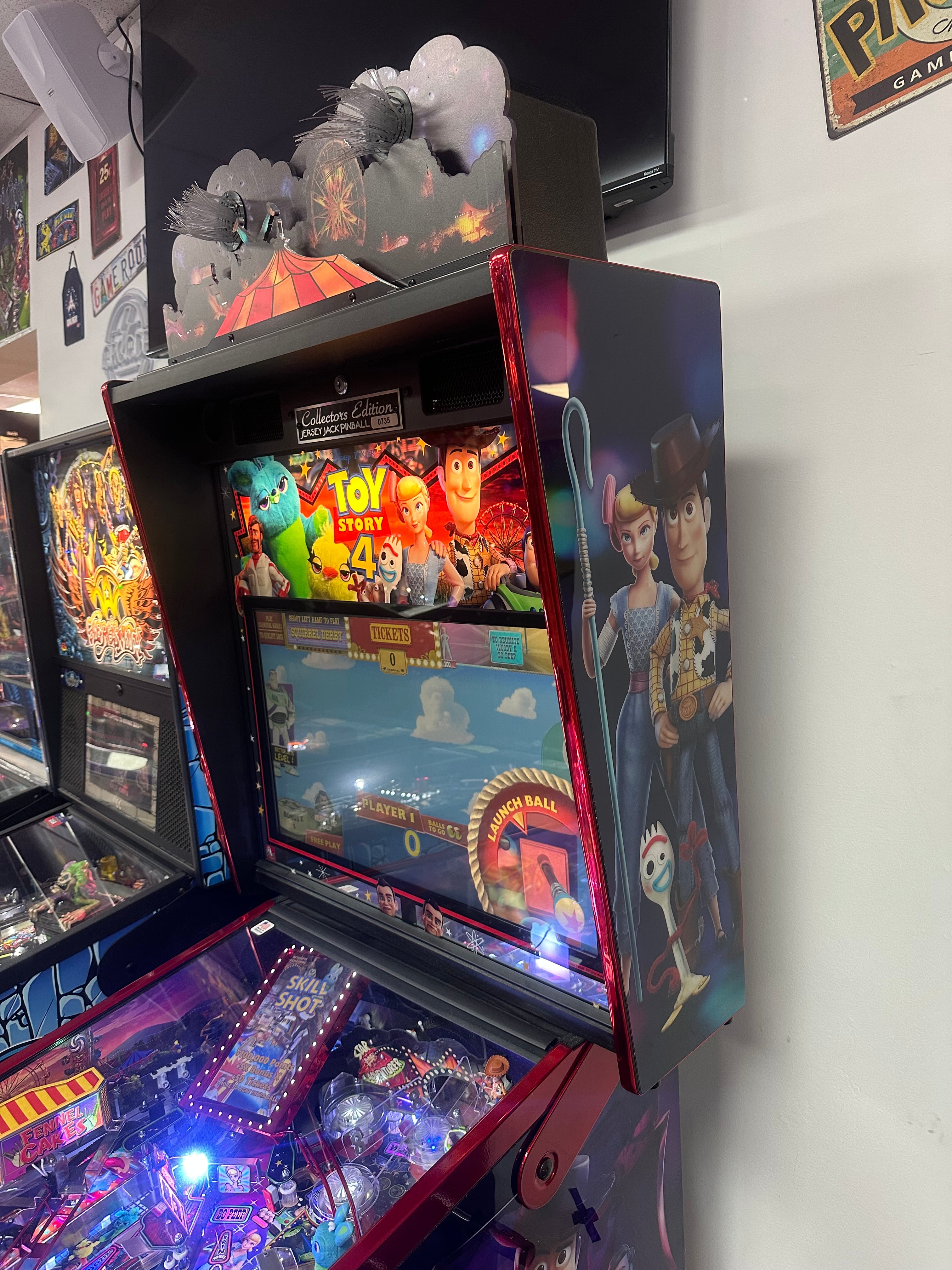 JJP Toy Story 4 Collectors Edition Pinball Machine