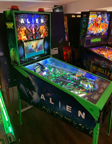 Image of Pinball Brothers Alien Limited Version Pinball Machine