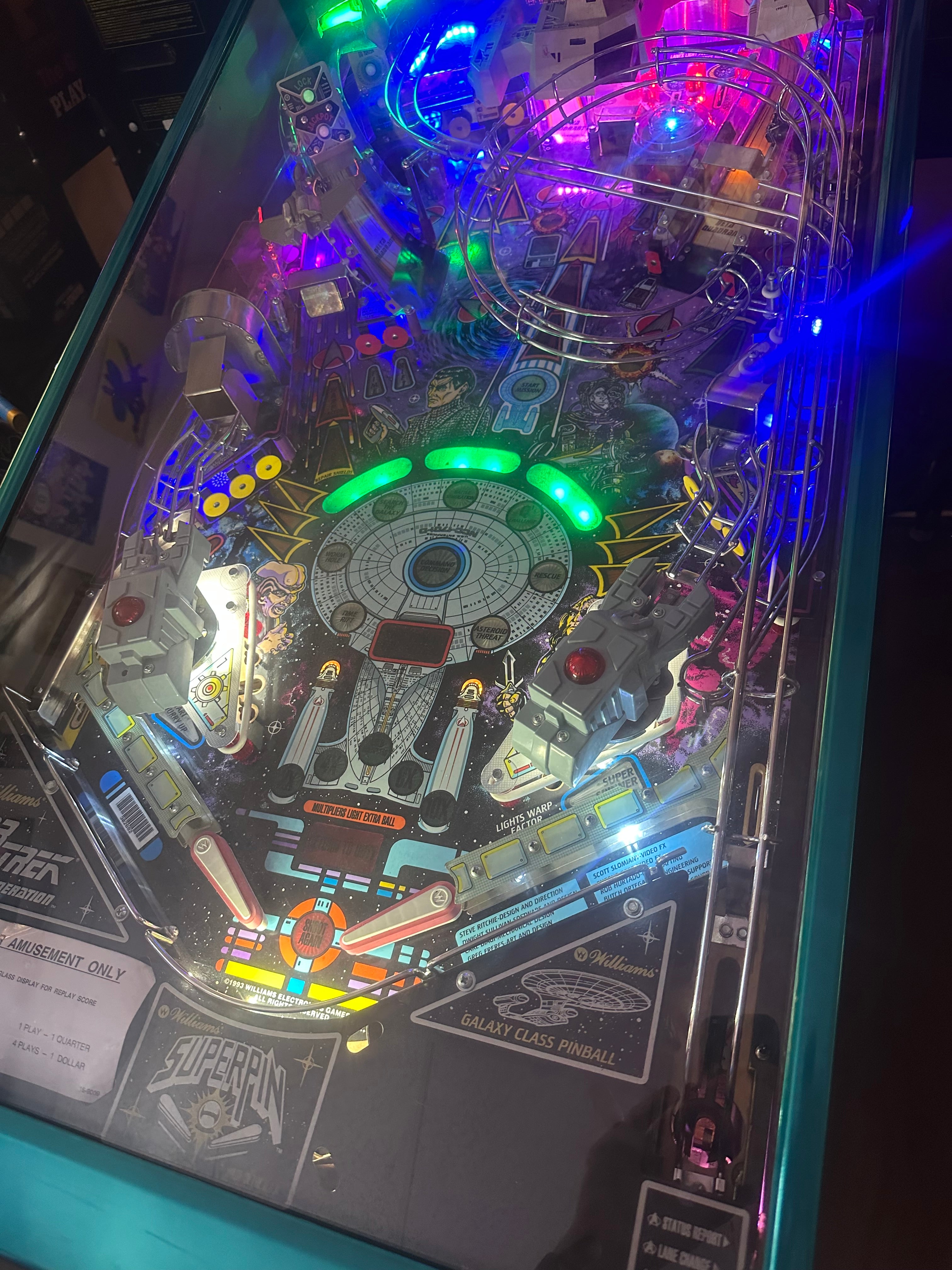 Williams Star Trek: The Next Generation Pinball Machine
