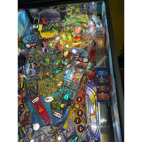 Image of Stern Pinball Teenage Mutant Ninja Turtles Premium Pinball Machine