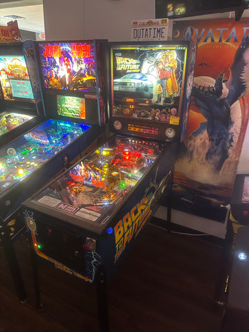 Image of Data East LOADED Back to the Future Pinball Machine