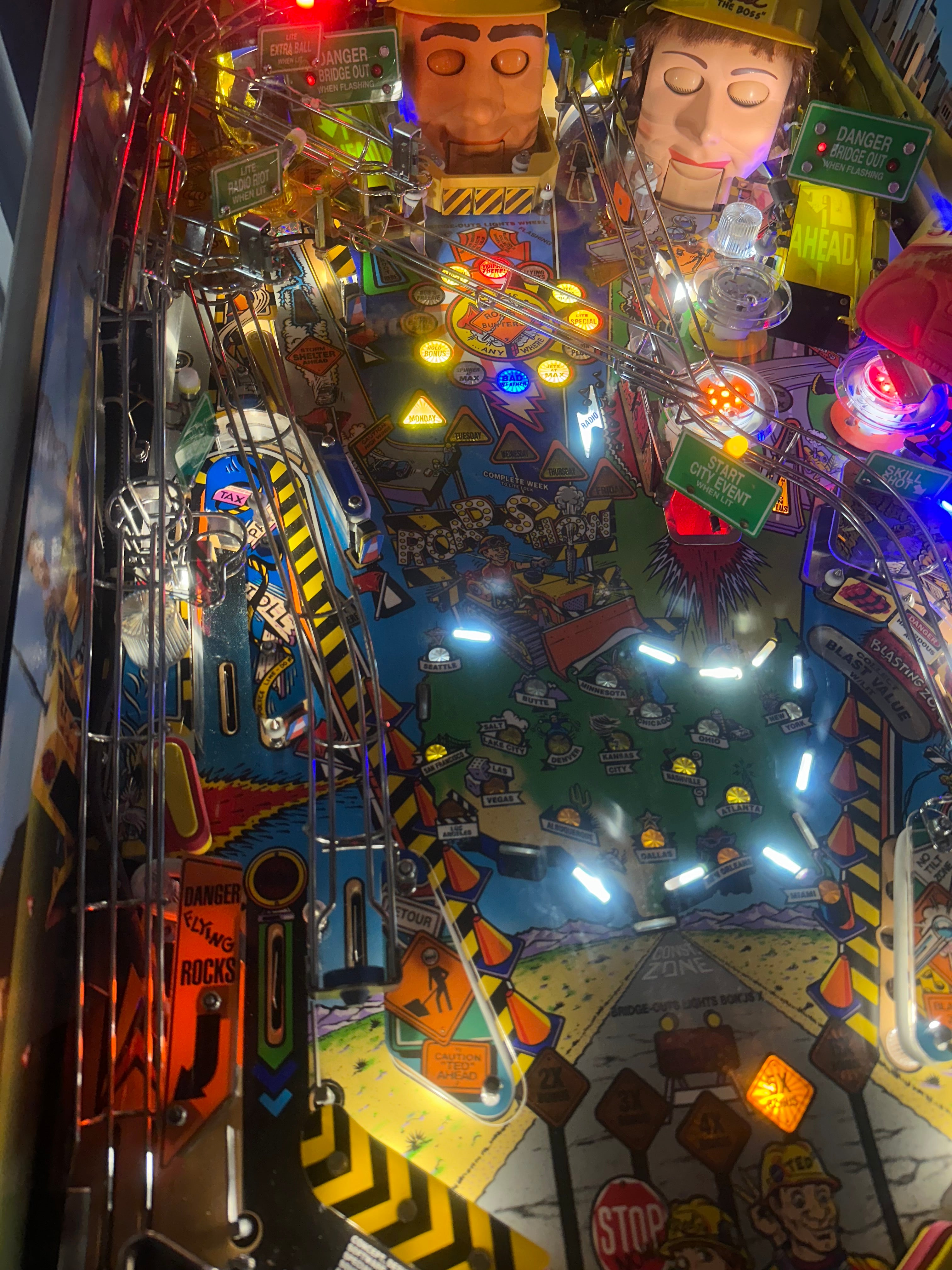 Williams Road Show Pinball Machine