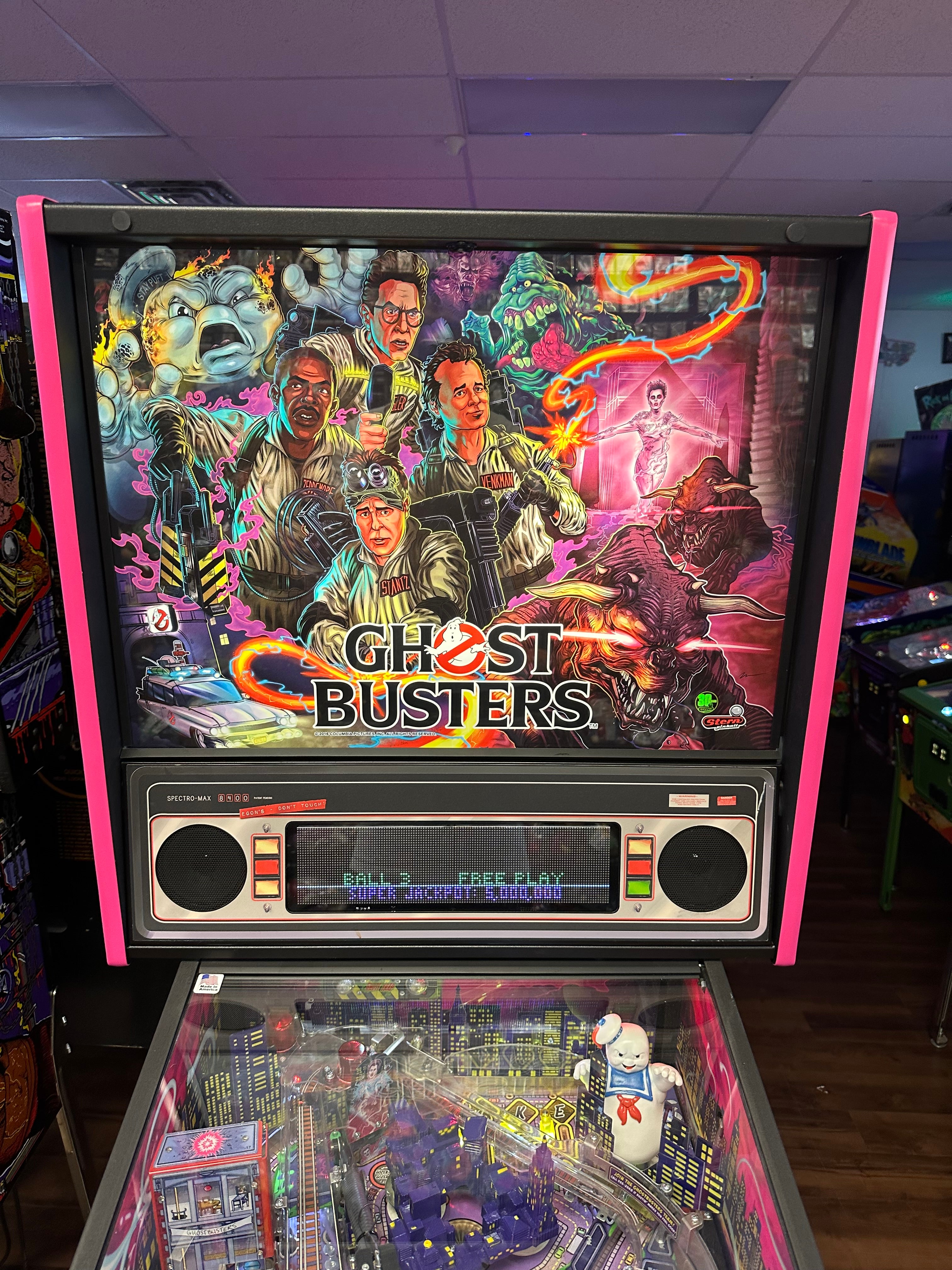 Stern Pinball LOADED Ghostbusters Pro Pinball Machine