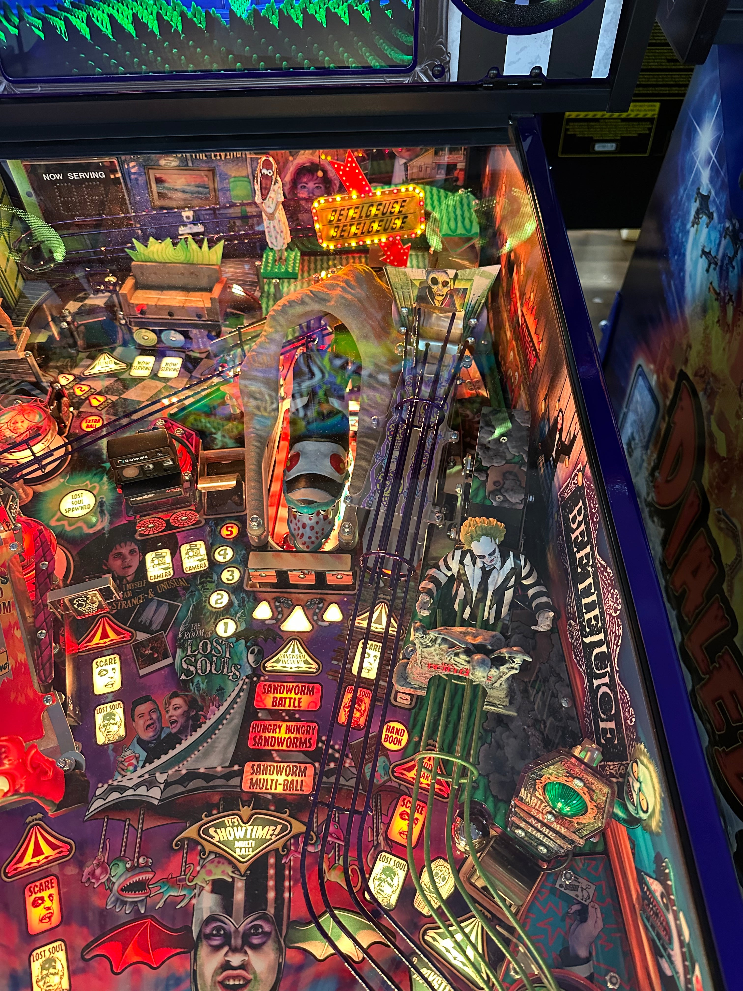 Spooky Pinball Beetlejuice Pinball Machine IN STOCK READY TO SHIP
