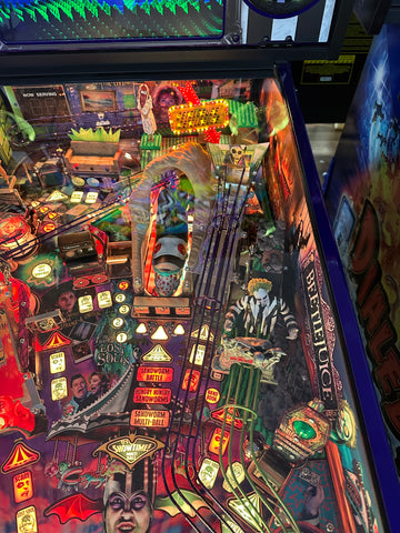 Image of Spooky Pinball Beetlejuice Pinball Machine IN STOCK READY TO SHIP
