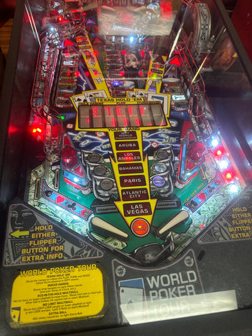 Image of Stern Pinball World Poker Tour Pinball Machine