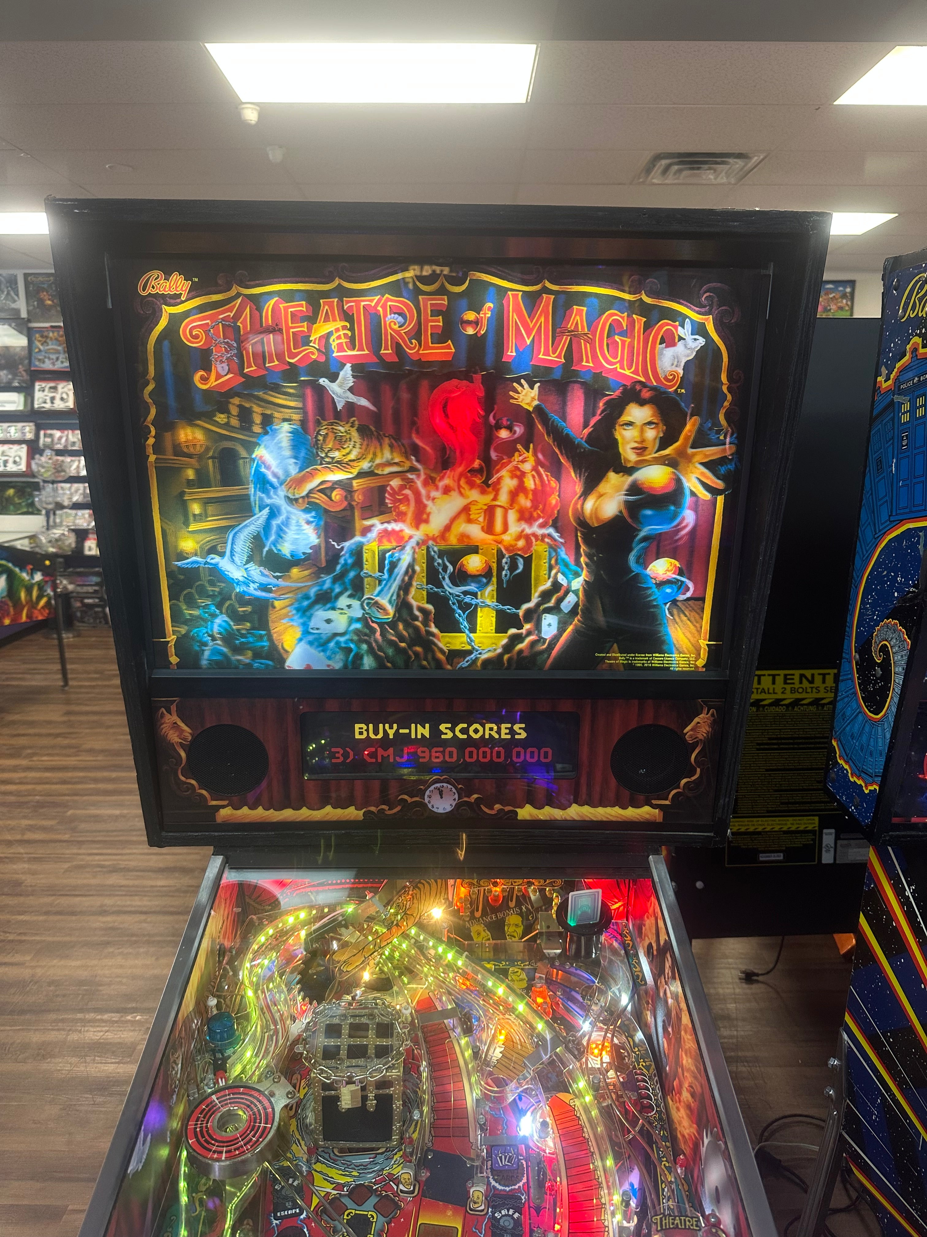 Bally Theatre of Magic Pinball Machine