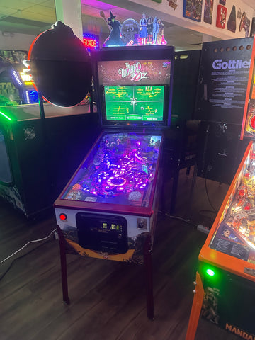 Image of JJP Wizard of Oz 75th Anniversary Ruby Red Edition Pinball Machine