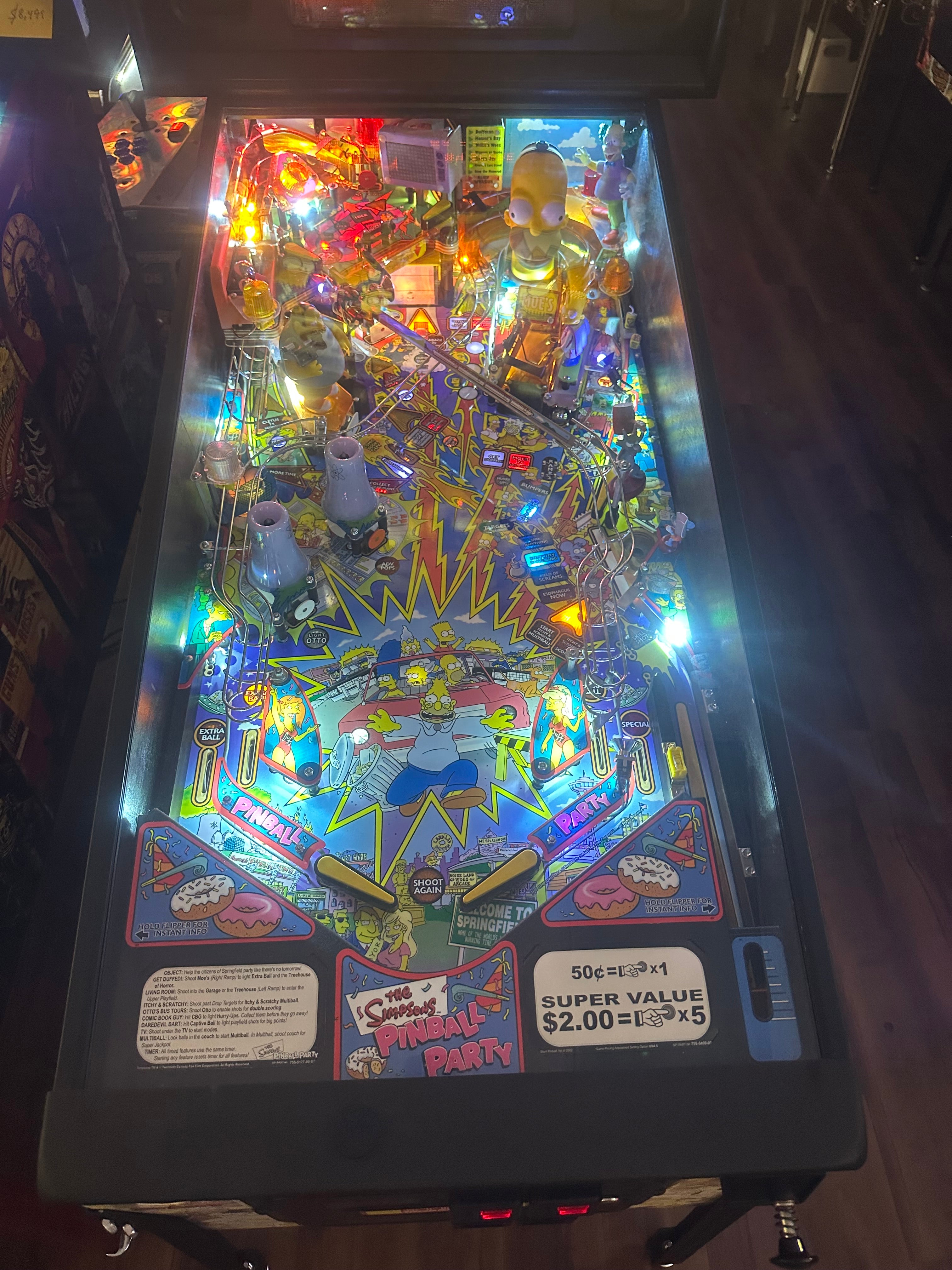 Stern Pinball The Simpsons Pinball Party Pinball Machine