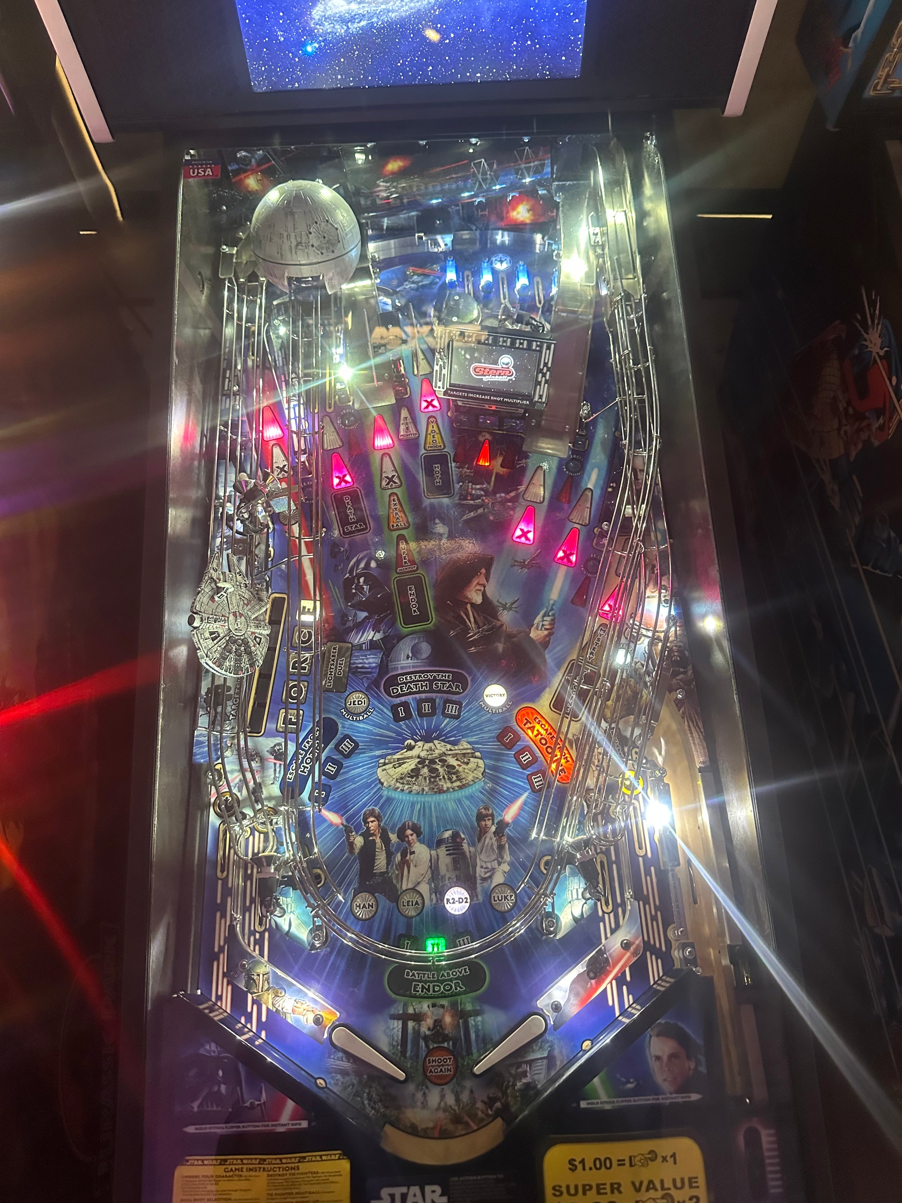 Stern Pinball Star Wars Premium Pinball Machine