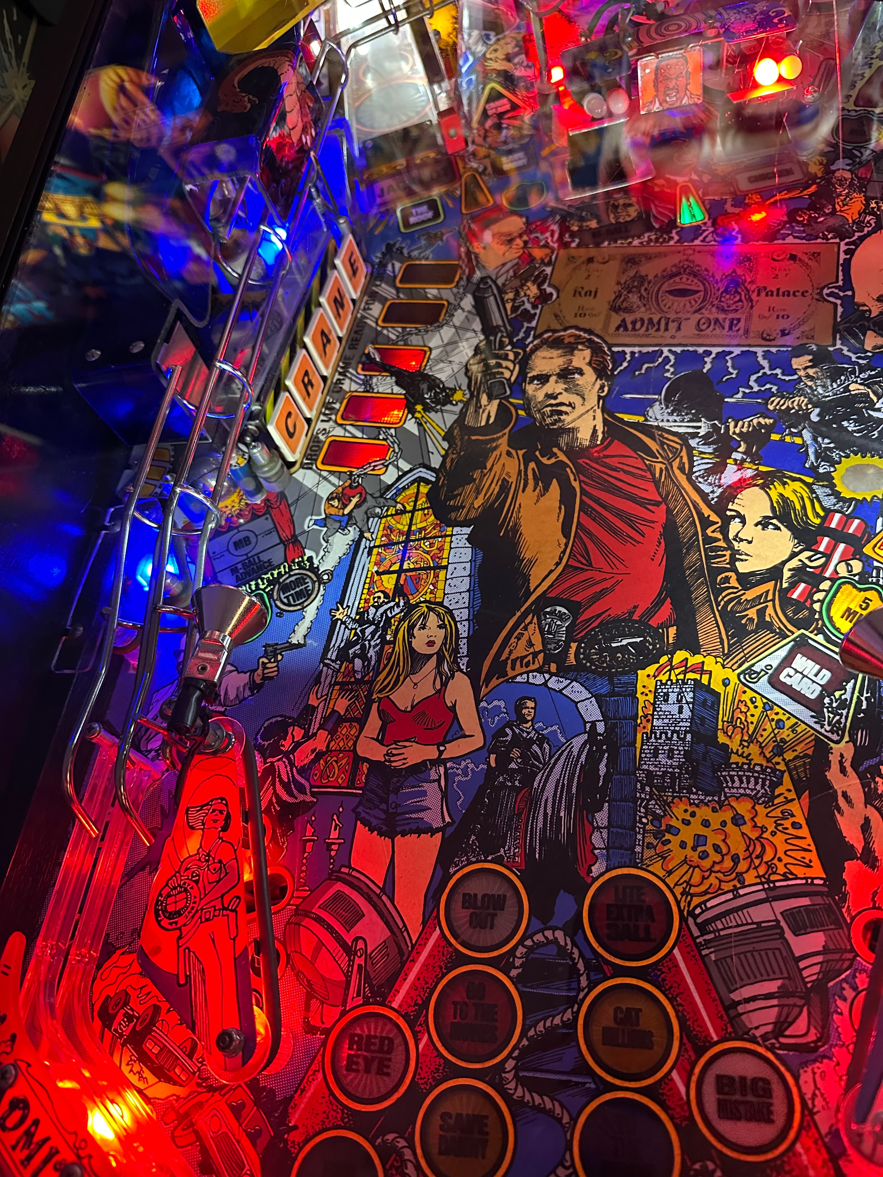 Data East Last Action Hero Pinball Machine