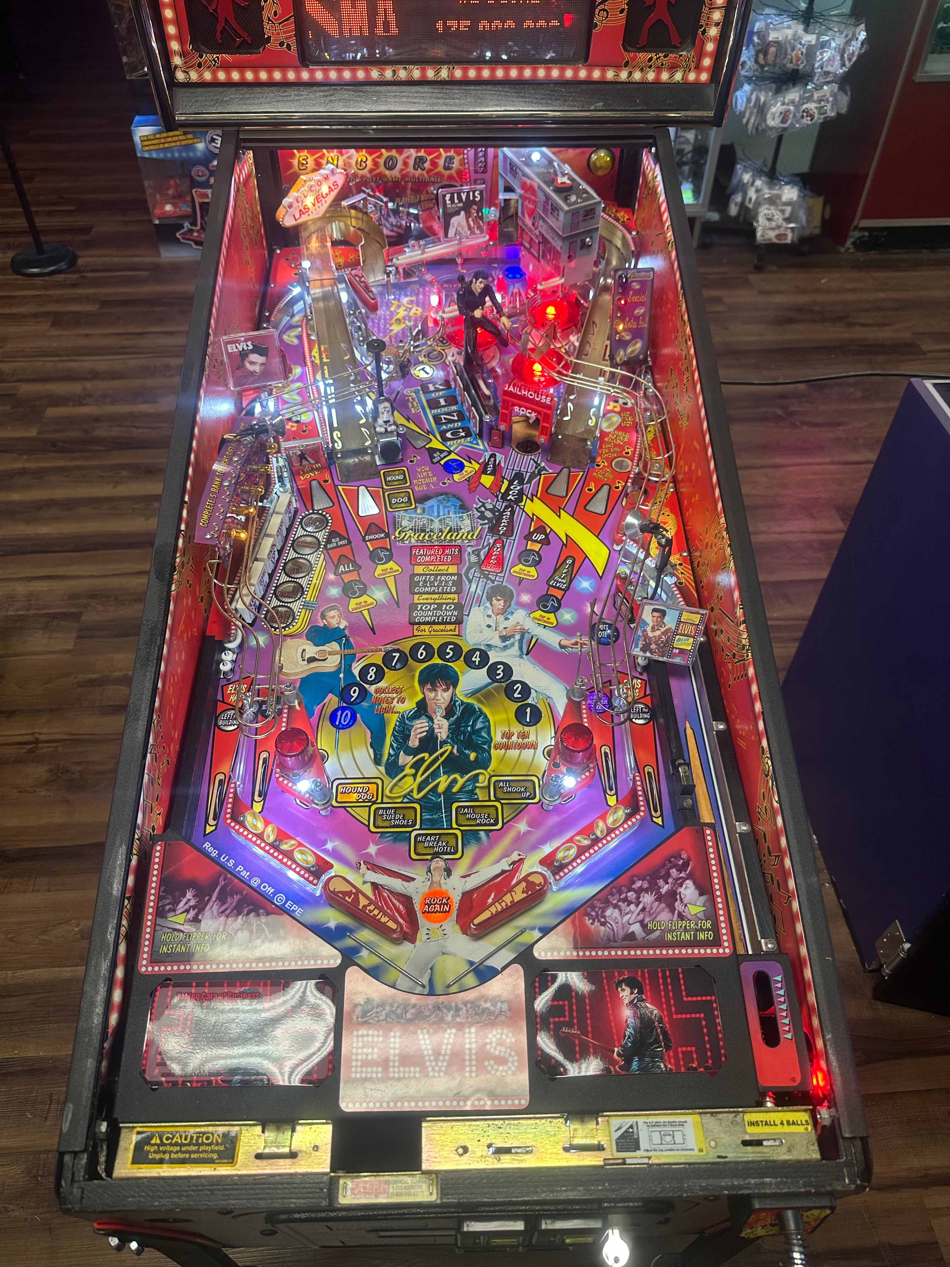 Stern Pinball LOADED Elvis Pinball Machine