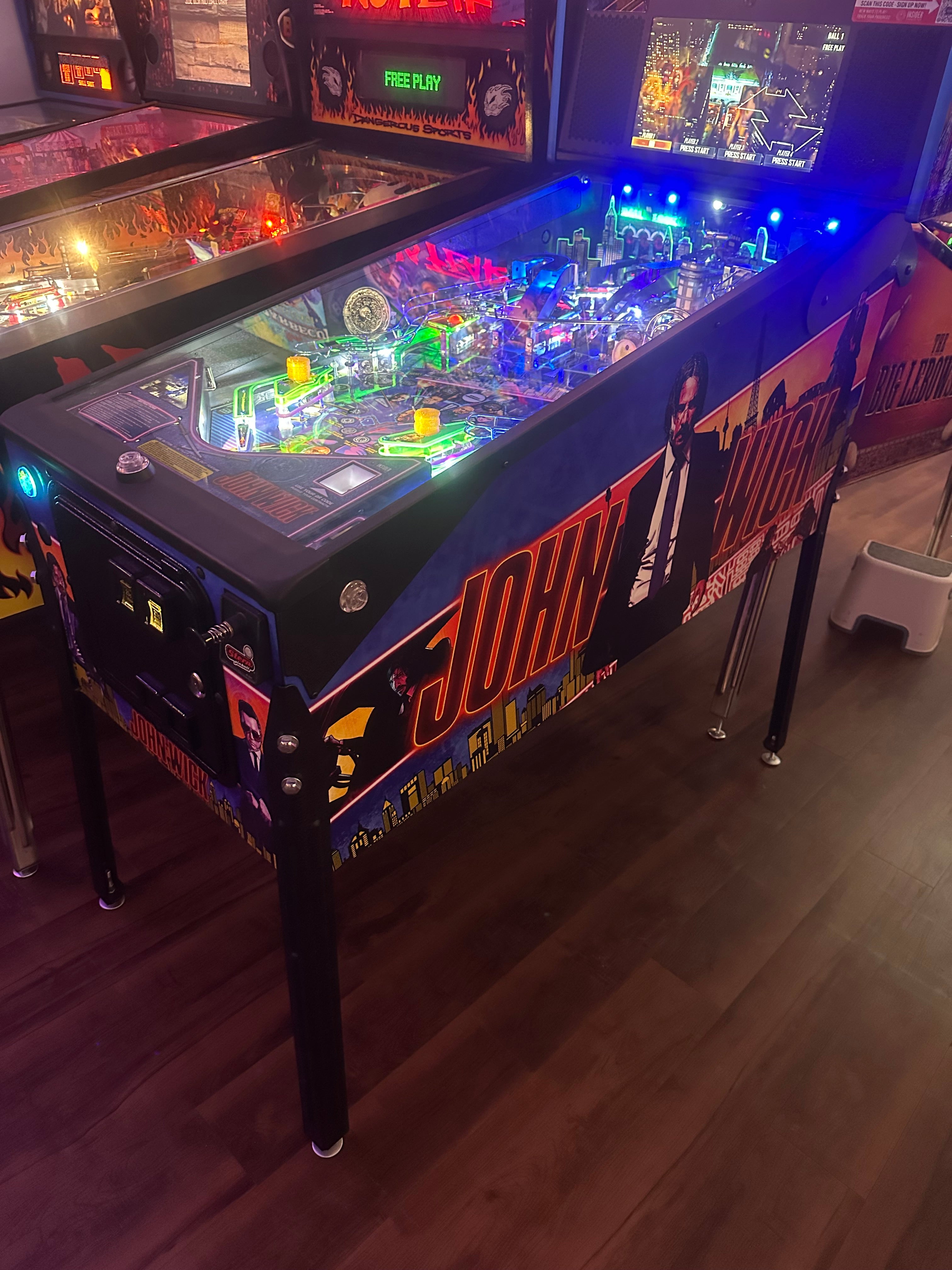 Stern Pinball LOADED John Wick Premium Pinball Machine