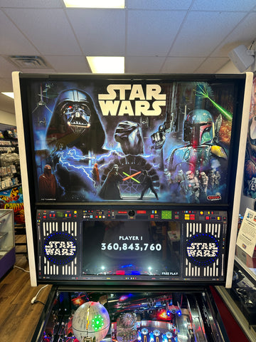 Image of Stern Pinball LOADED Star Wars Premium Pinball Machine